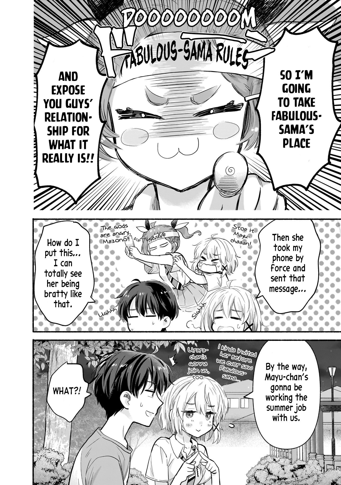 Nee, Mou Isso Tsukiacchau? Osananajimi no Bishoujo ni Tanomarete, Kamofura Kareshi Hajimemashita Chapter 24 Page 14