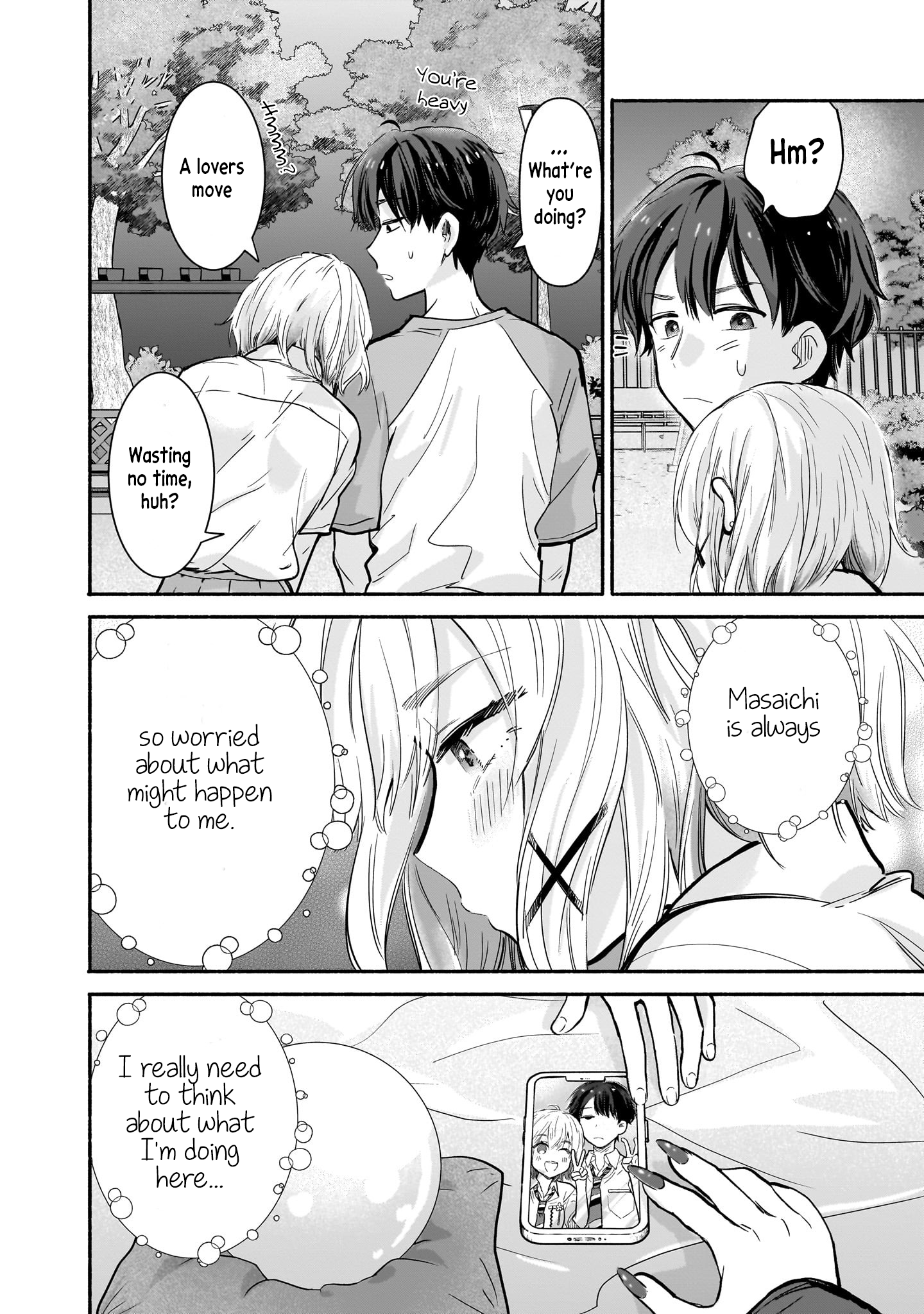Nee, Mou Isso Tsukiacchau? Osananajimi no Bishoujo ni Tanomarete, Kamofura Kareshi Hajimemashita Chapter 24 Page 18