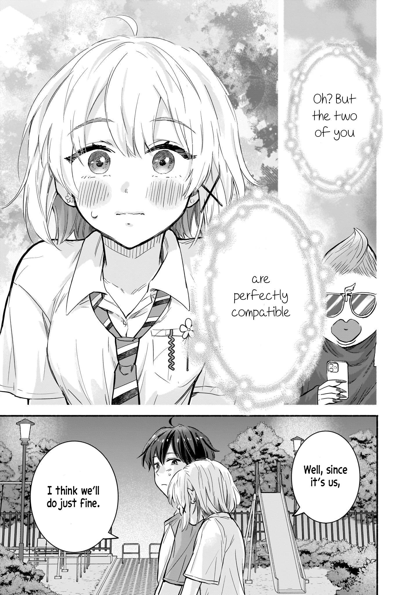 Nee, Mou Isso Tsukiacchau? Osananajimi no Bishoujo ni Tanomarete, Kamofura Kareshi Hajimemashita Chapter 24 Page 19