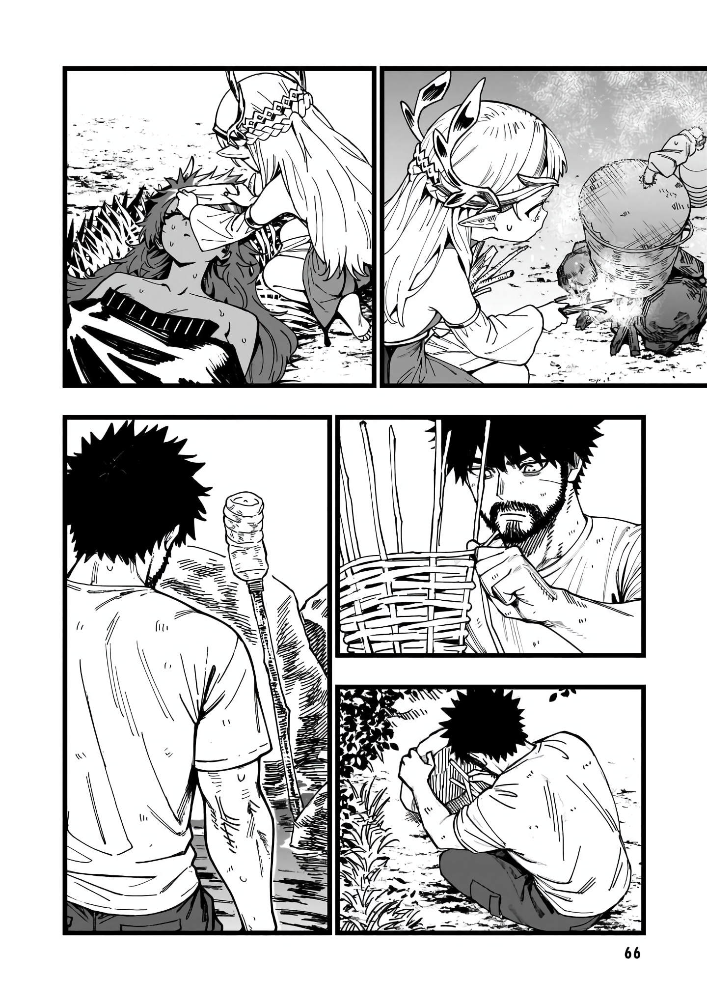 Halaman dari Senki Survival Saga -Isekai no Unmei o Kaketa Mujintou Fujun Iseikouyuu- Chapter 10