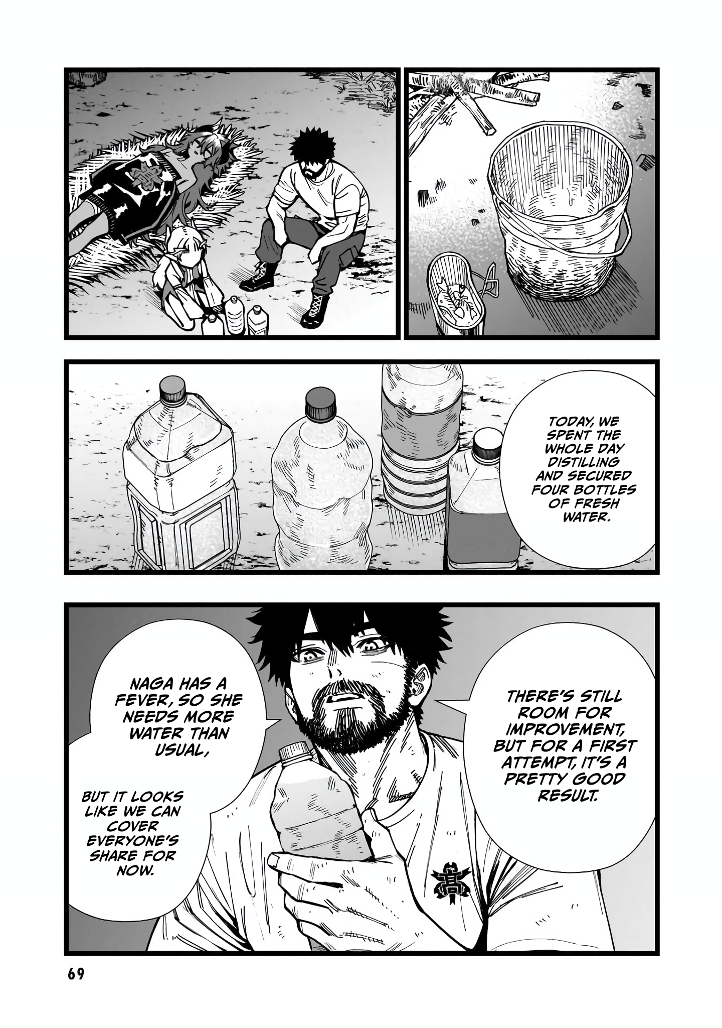 Halaman dari Senki Survival Saga -Isekai no Unmei o Kaketa Mujintou Fujun Iseikouyuu- Chapter 10
