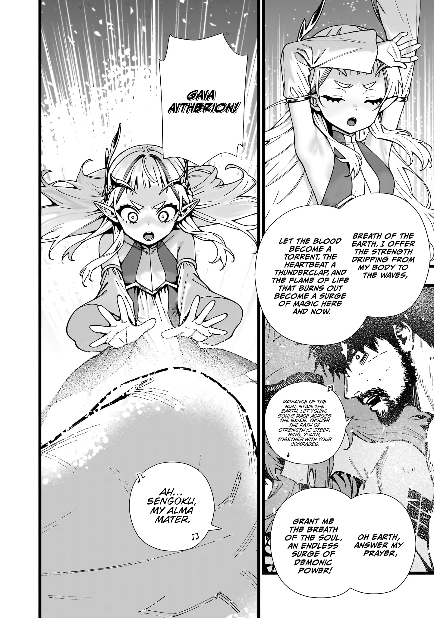 Halaman dari Senki Survival Saga -Isekai no Unmei o Kaketa Mujintou Fujun Iseikouyuu- Chapter 10