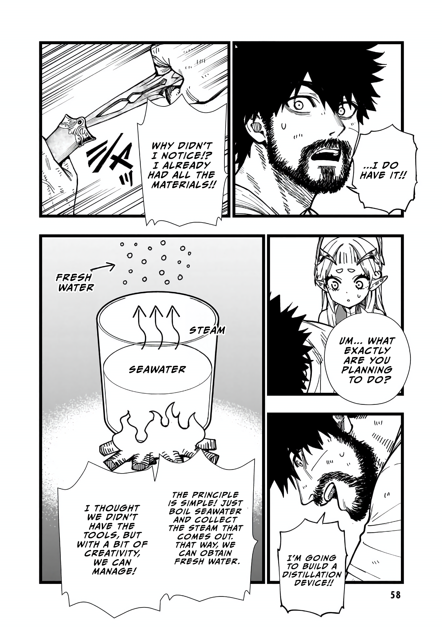 Halaman dari Senki Survival Saga -Isekai no Unmei o Kaketa Mujintou Fujun Iseikouyuu- Chapter 10