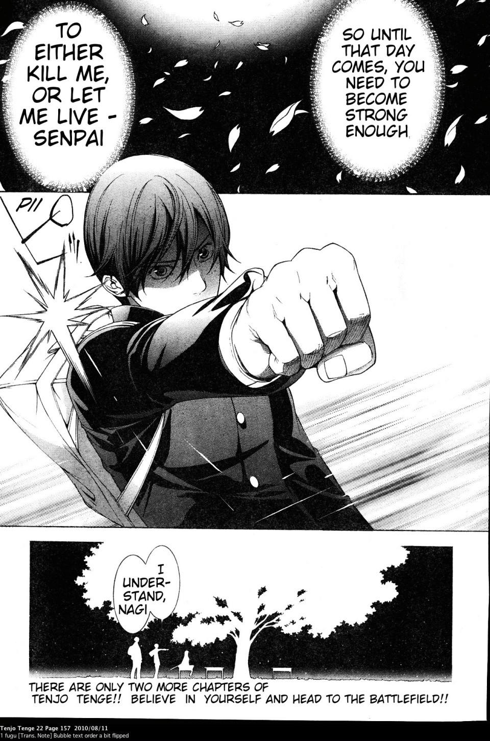 Halaman dari Tenjou Tenge Chapter 135