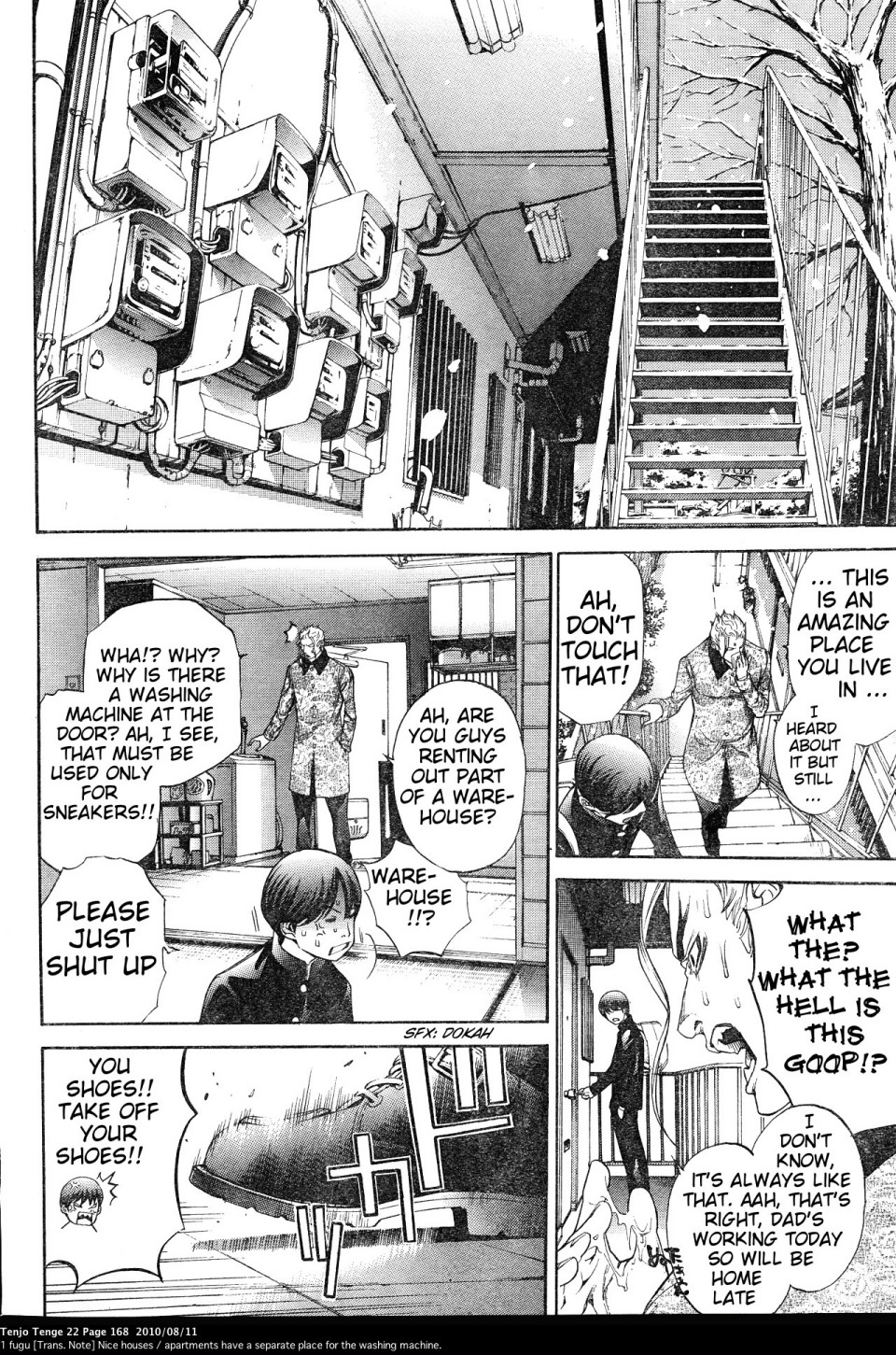 Halaman dari Tenjou Tenge Chapter 135