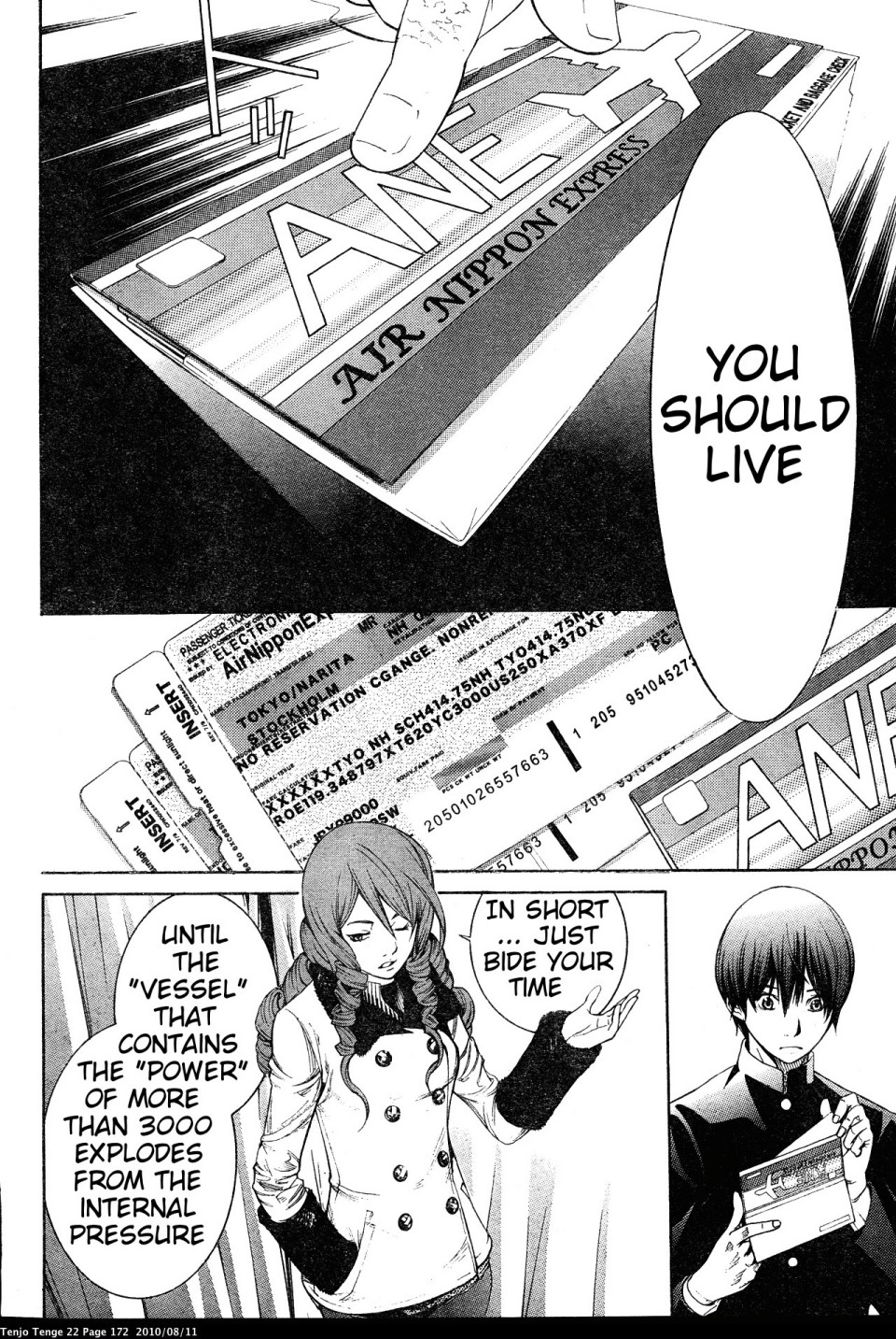 Halaman dari Tenjou Tenge Chapter 135