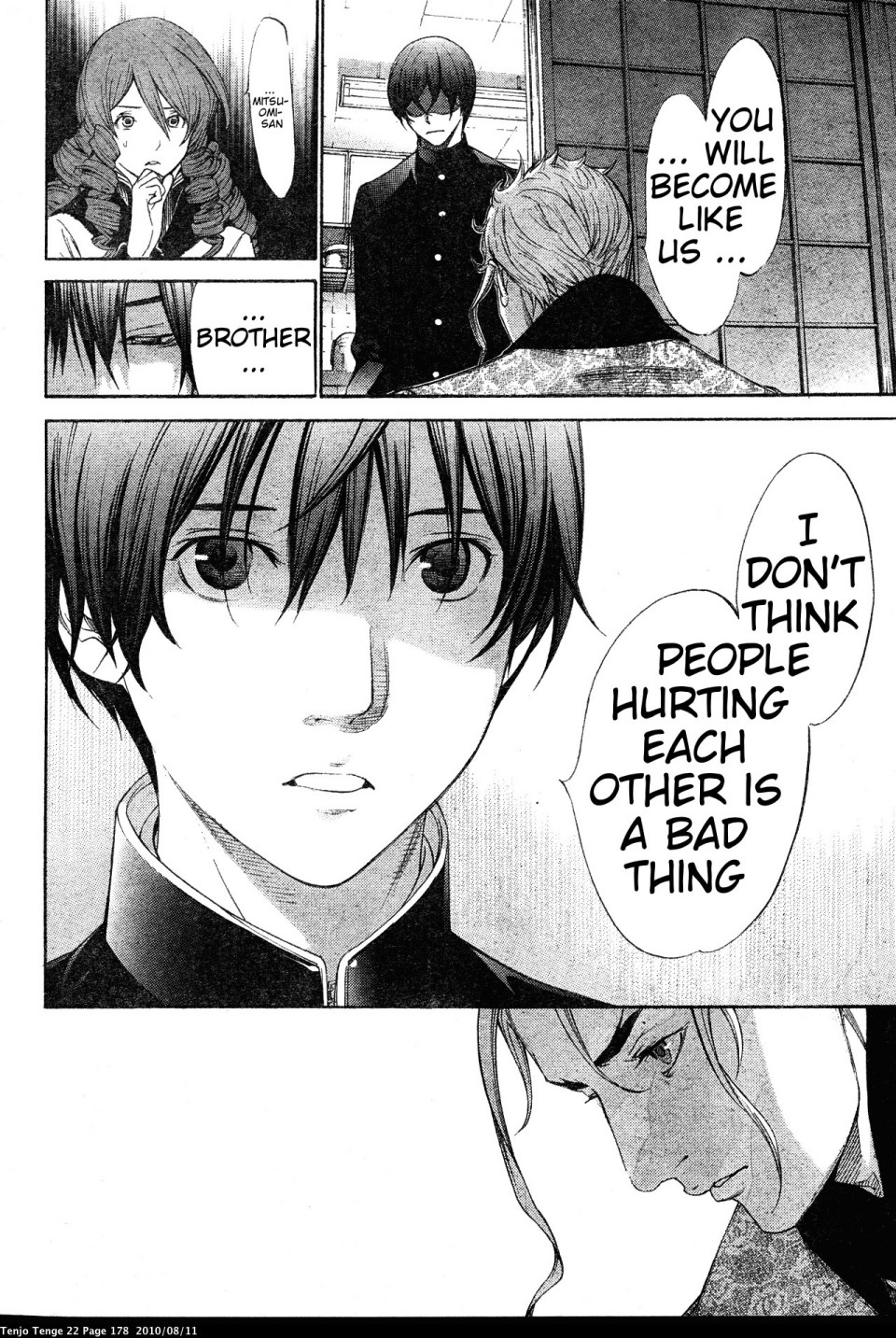 Halaman dari Tenjou Tenge Chapter 135
