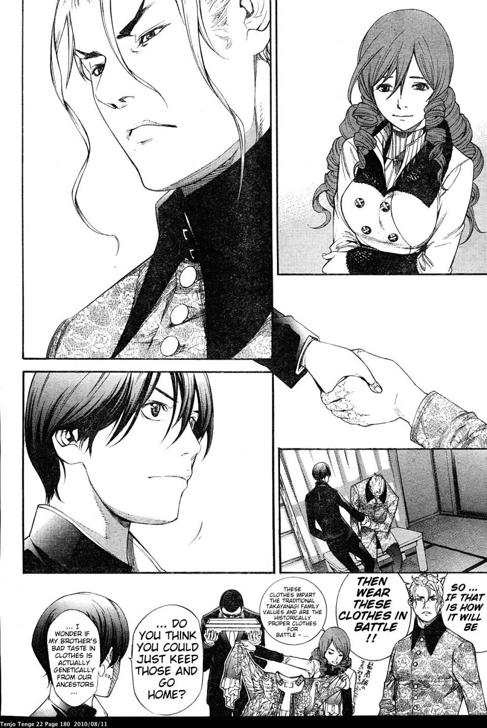 Halaman dari Tenjou Tenge Chapter 135