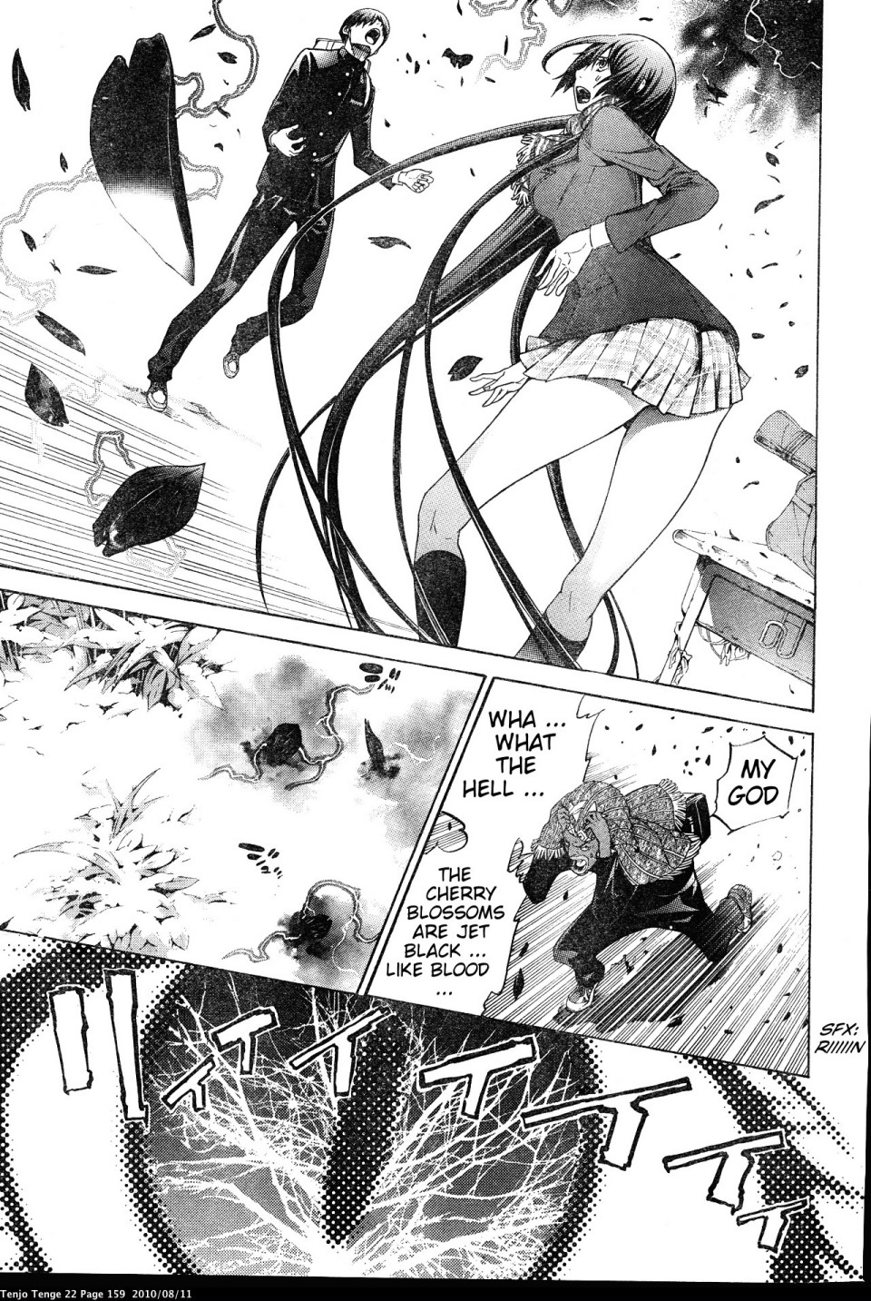 Halaman dari Tenjou Tenge Chapter 135