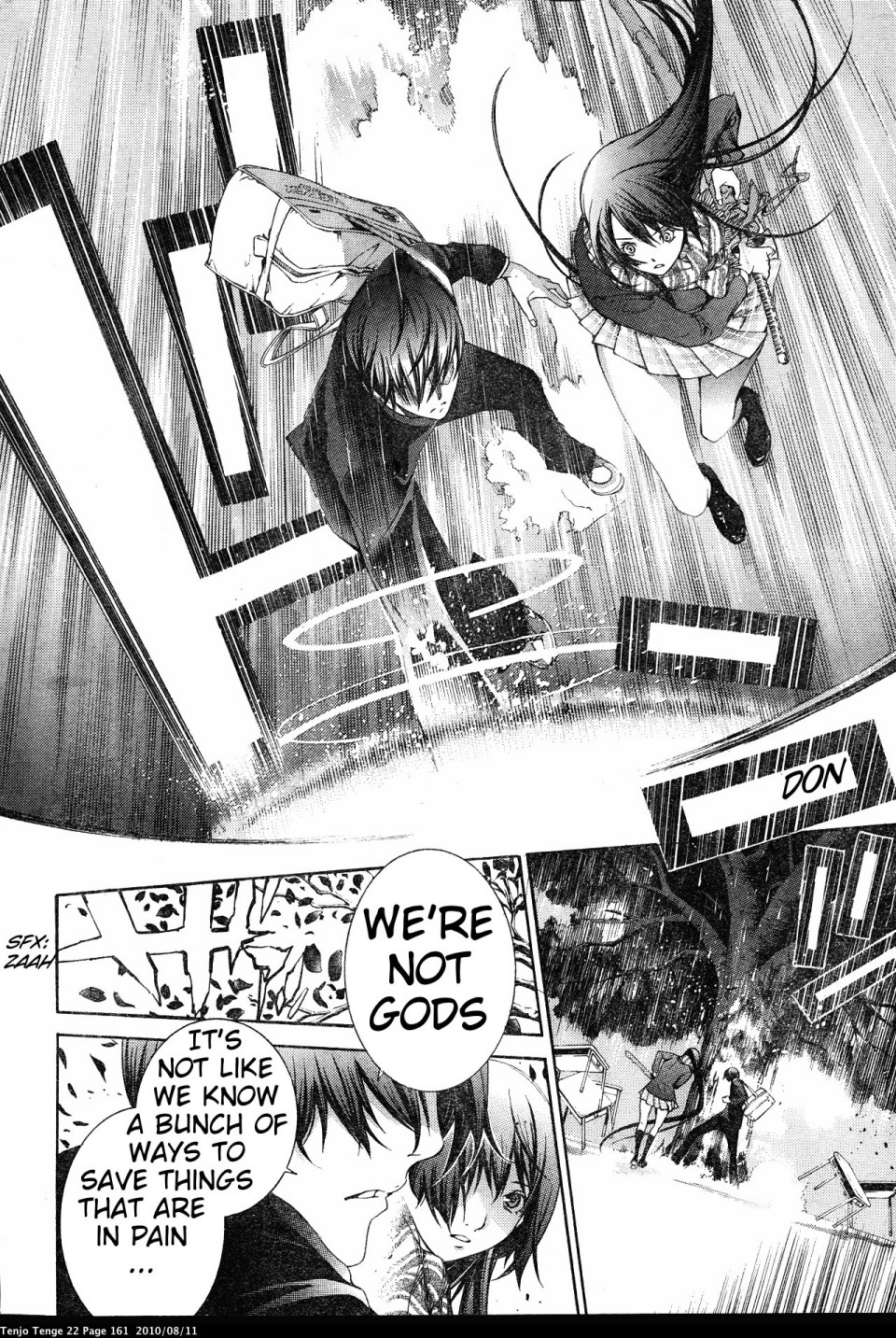 Halaman dari Tenjou Tenge Chapter 135