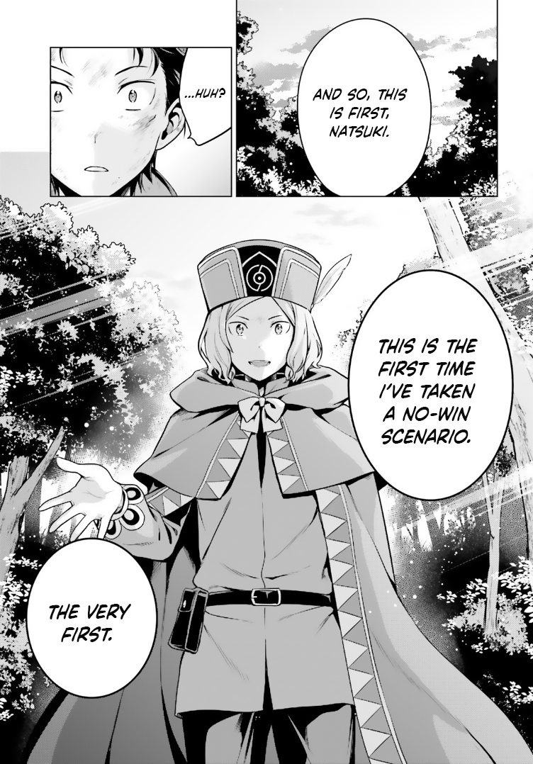 Halaman dari Re:Zero kara Hajimeru Isekai Seikatsu: Dai 4-shou—Seiiki to Gouyoku no Majo Chapter 41