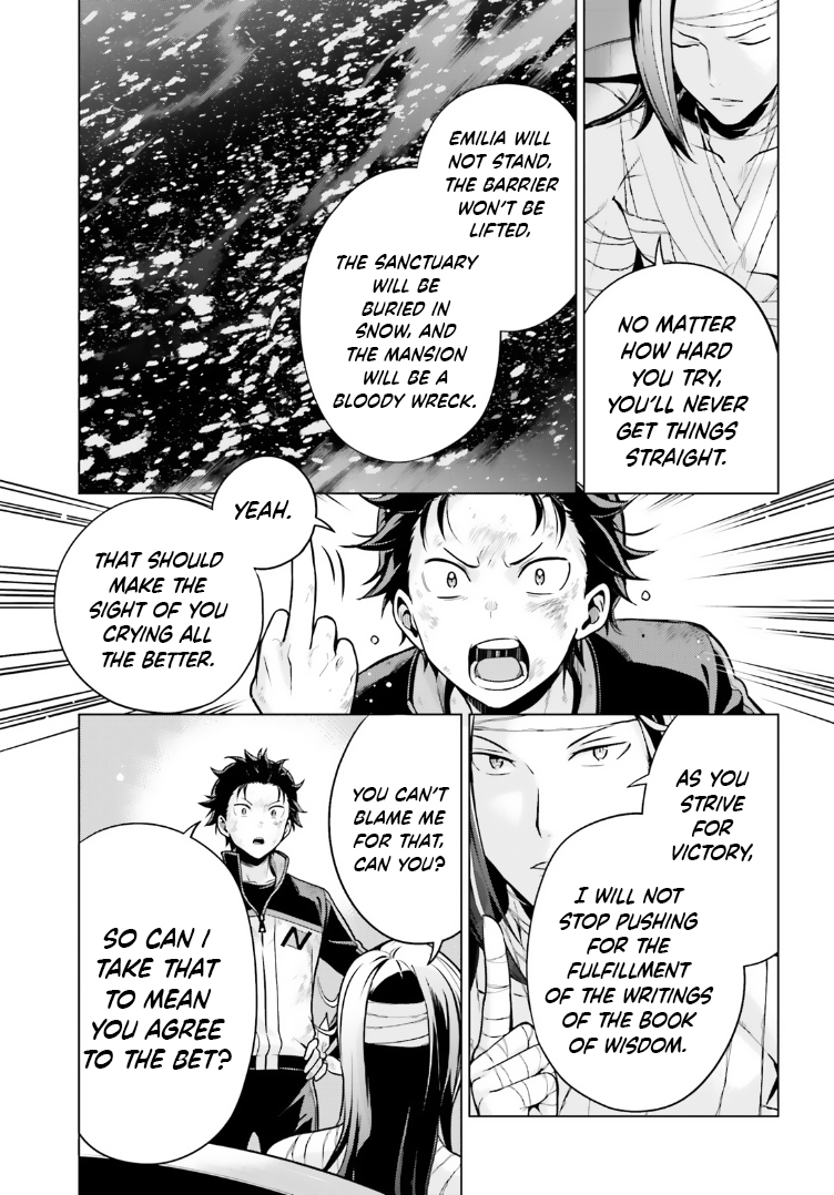 Halaman dari Re:Zero kara Hajimeru Isekai Seikatsu: Dai 4-shou—Seiiki to Gouyoku no Majo Chapter 41