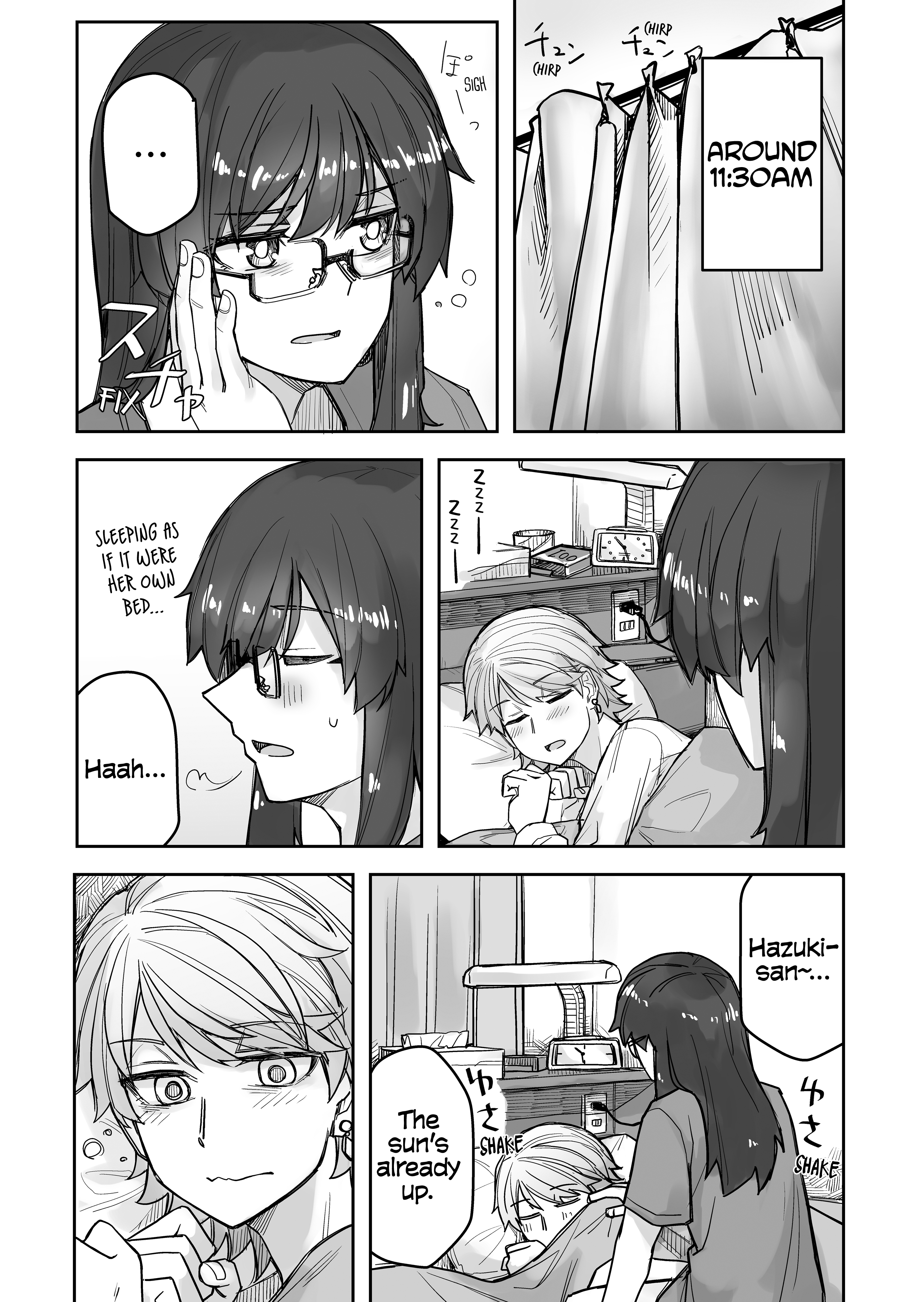 Halaman dari Ikemen Joshi to Josou Danshi Chapter 52