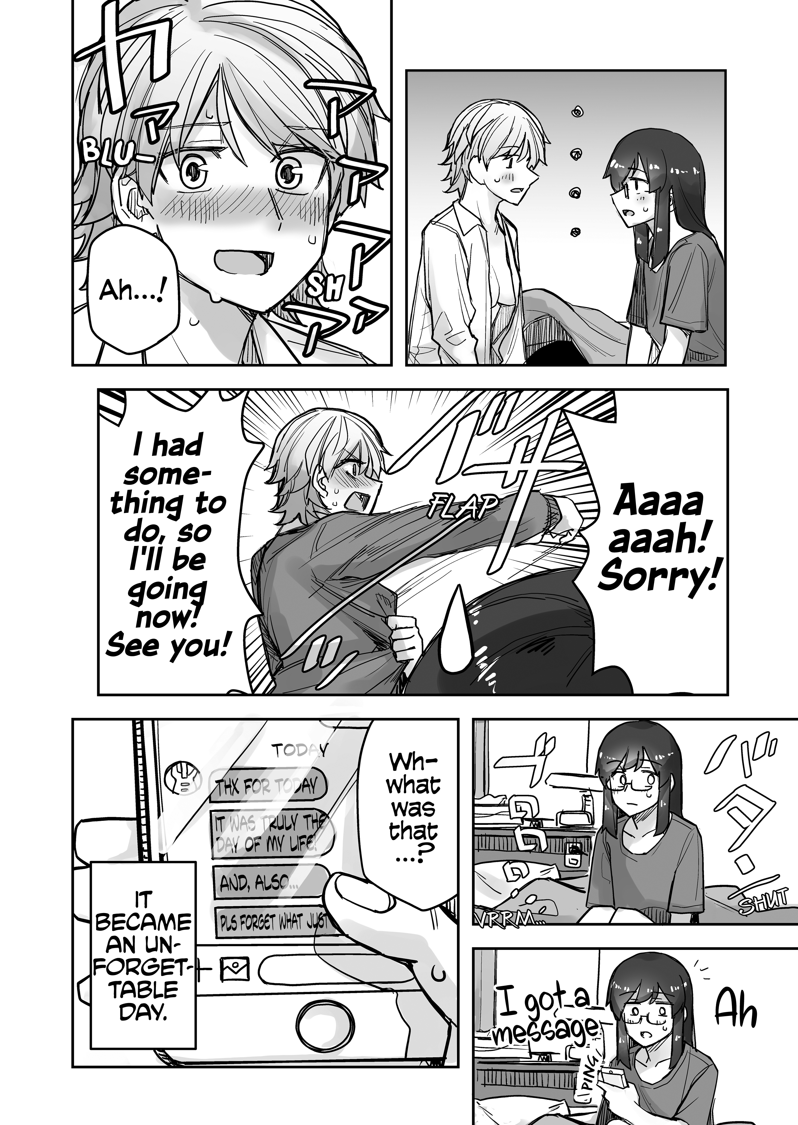 Halaman dari Ikemen Joshi to Josou Danshi Chapter 52
