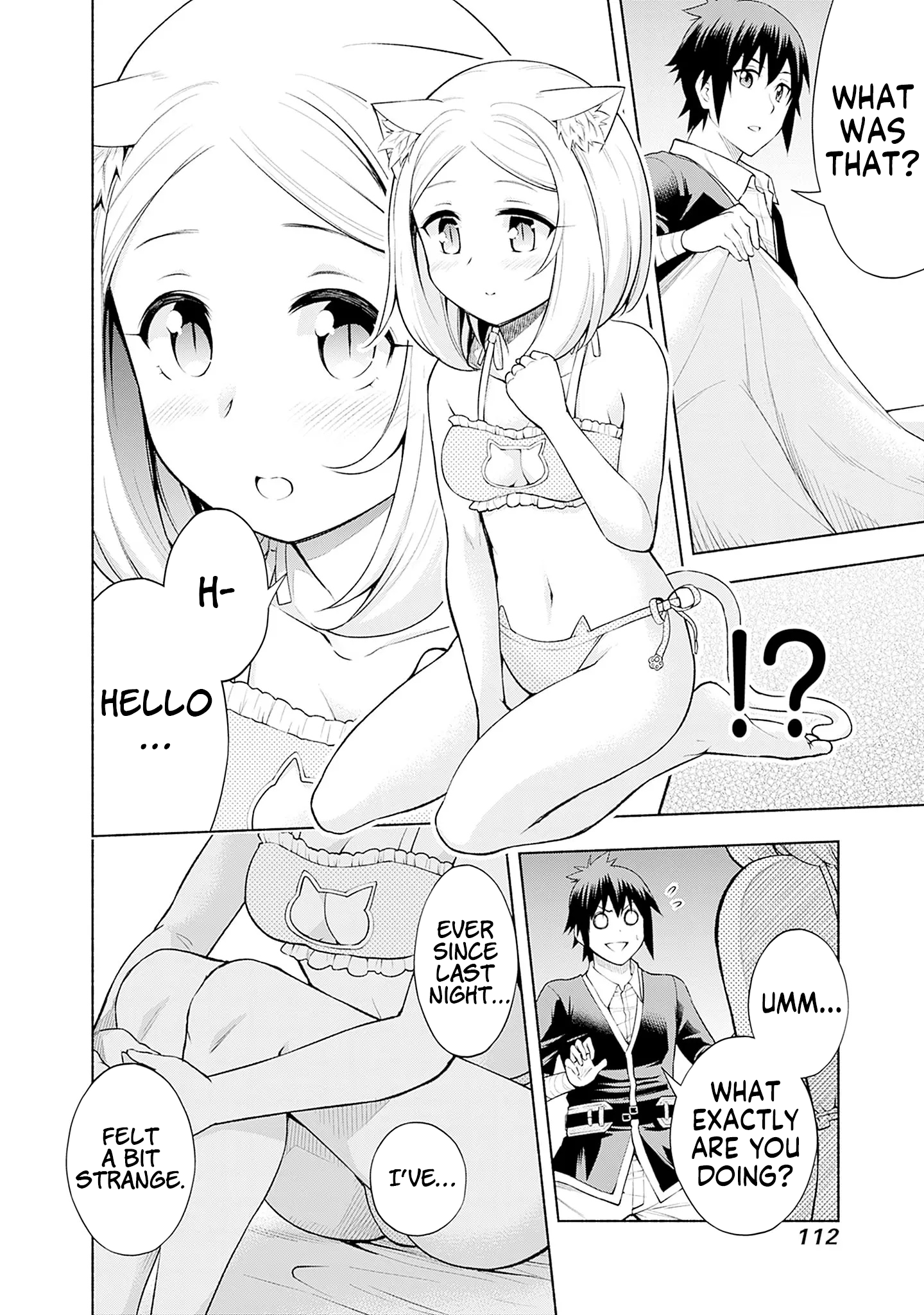 Halaman dari Eroge no Sekai de Slow Life ~Issho ni Isekai Teni shitekita Yarisaa no Daigakusei-tachi ni Tsuihou sareta node, Henkyou de Muteki ni Natte Shin no Heroine-tachi to Yoroshiku Yarimasu~ Chapter 4