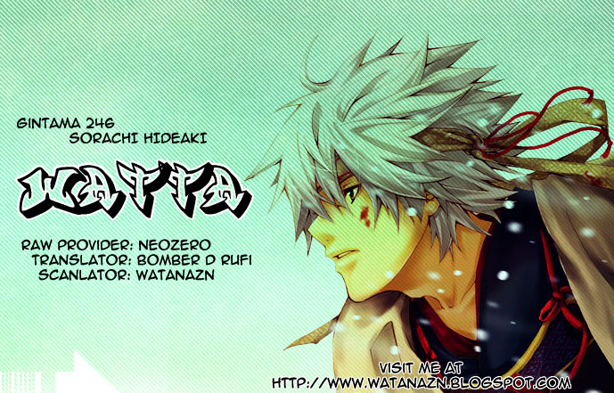 Halaman dari Gintama Chapter 246