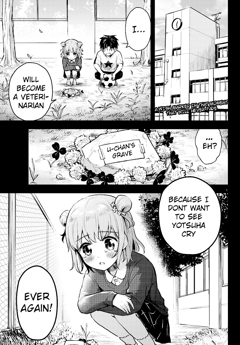 Halaman dari Kimi wa Yotsuba no Clover Chapter 1