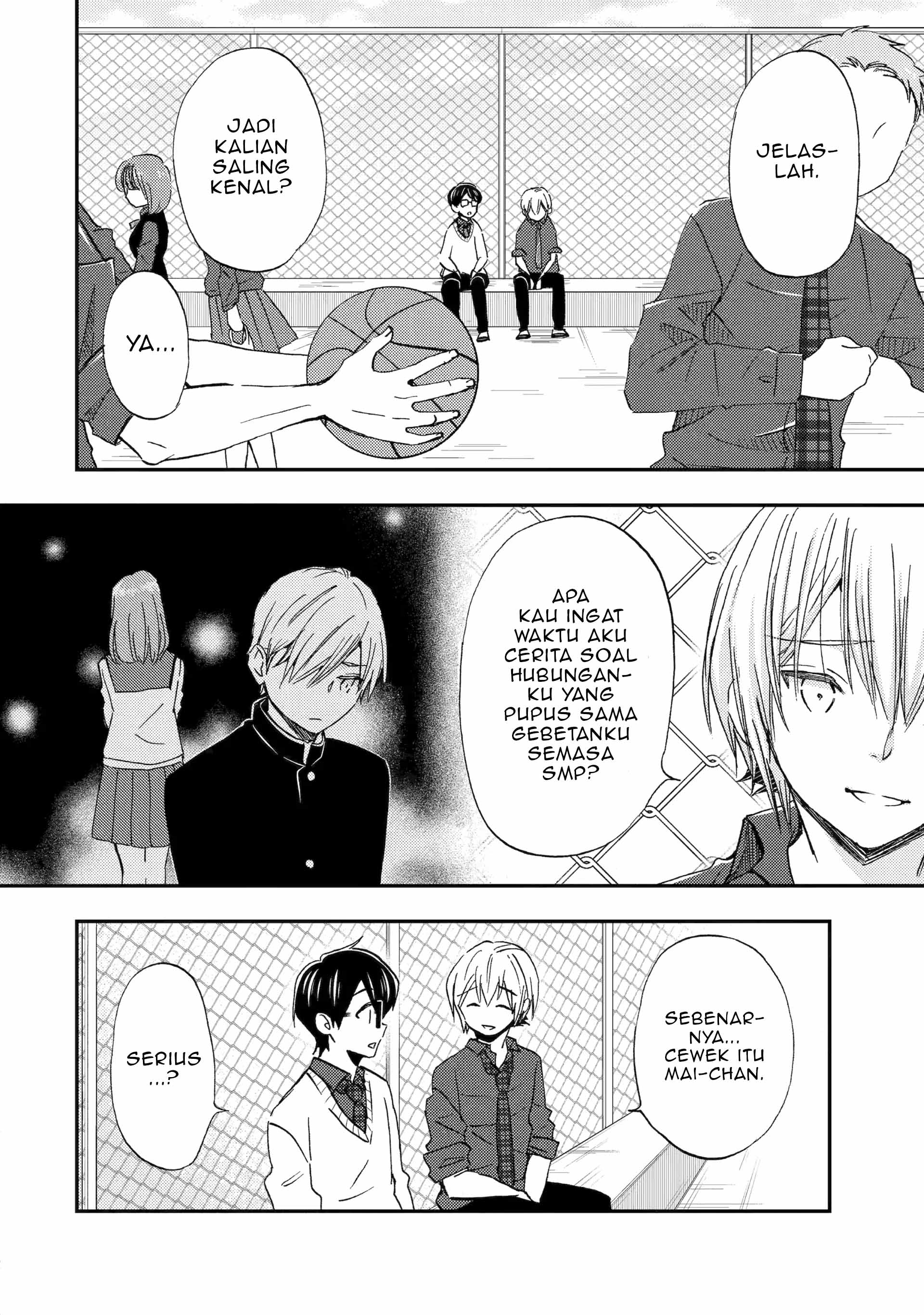 Ore wa Shiranai Uchi ni Gakkouichi no Bishoujo wo Kudoiteita Rashii: Baito-saki no Soudan Aite ni Ore no Omoibito no Hanashi wo Suru to Kanojo wa Nazeka Terehajimeru Chapter 39 - halaman 4