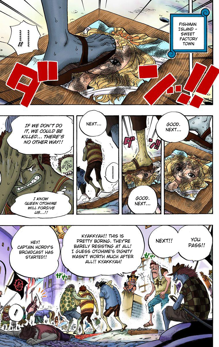 Halaman dari One Piece (Official Colored) Chapter 628