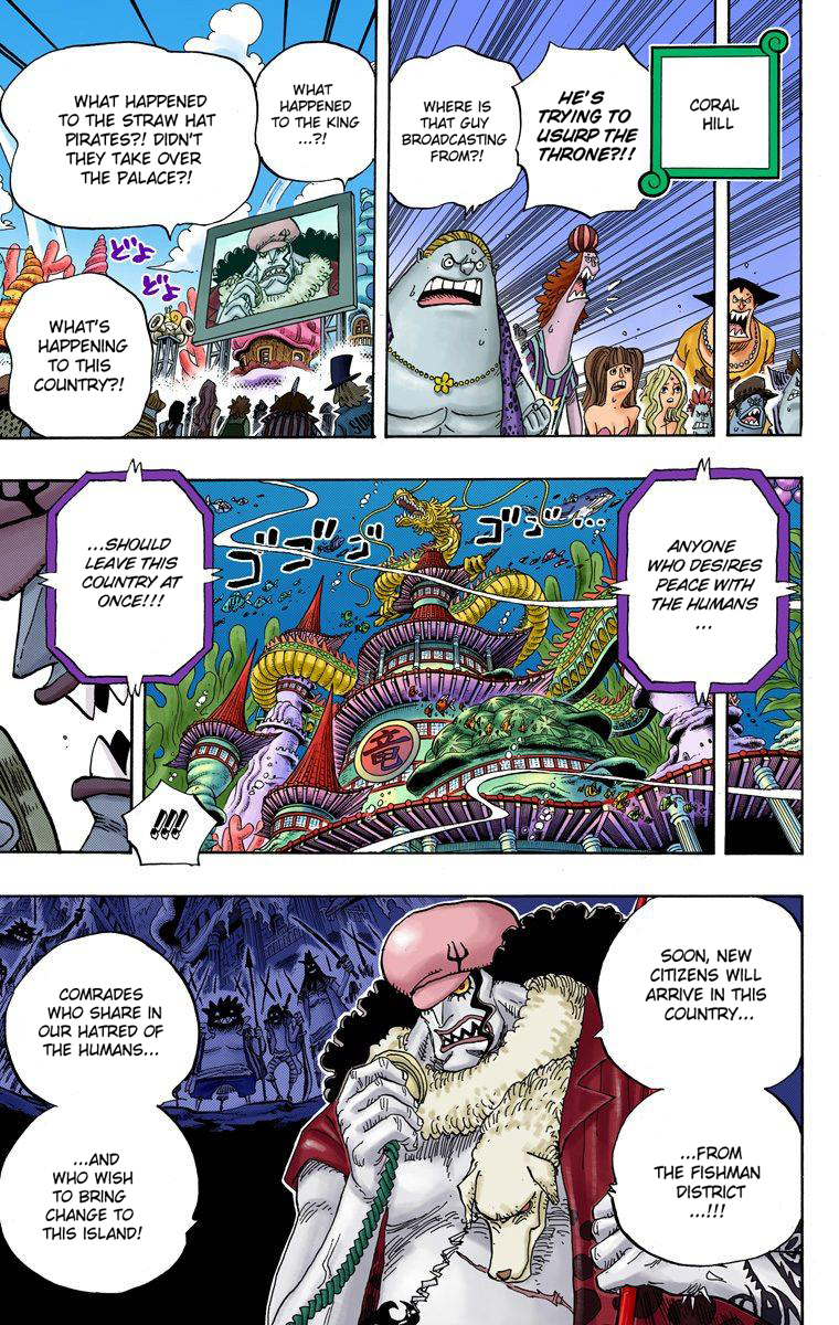 Halaman dari One Piece (Official Colored) Chapter 628