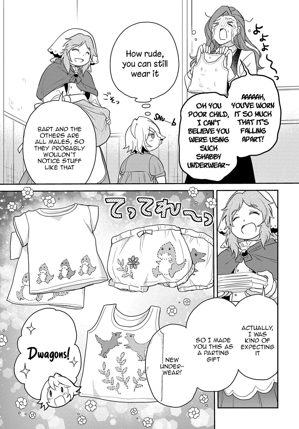 Halaman dari Tensei Youjo wa Akiramenai Chapter 30.5