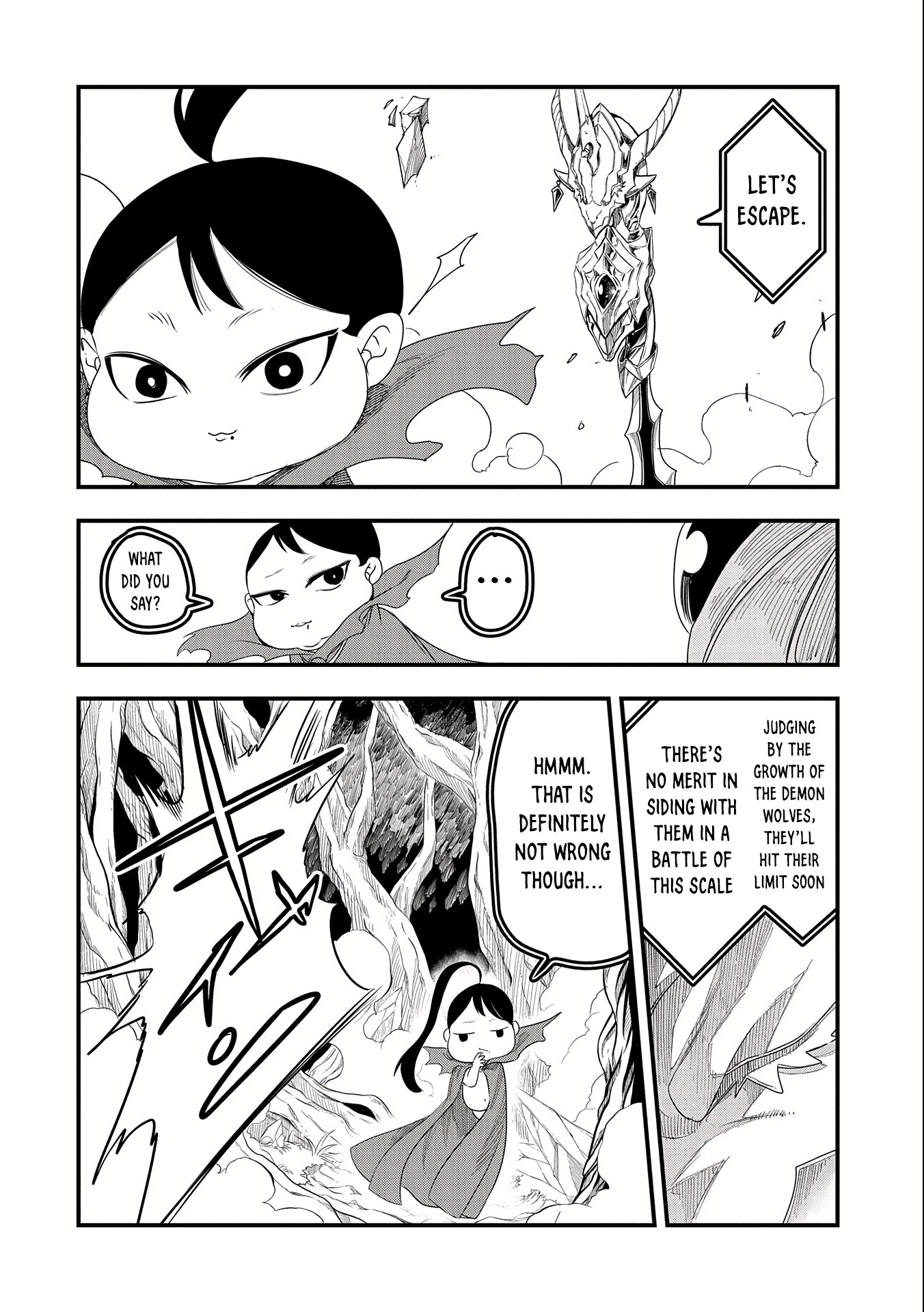 Halaman dari Umareta Chokugo ni Suterareta kedo, Zensei ga Taikensha datta node Yoyuu de Ikitemasu ~Saikyou Akachan Daibousou~ Chapter 3