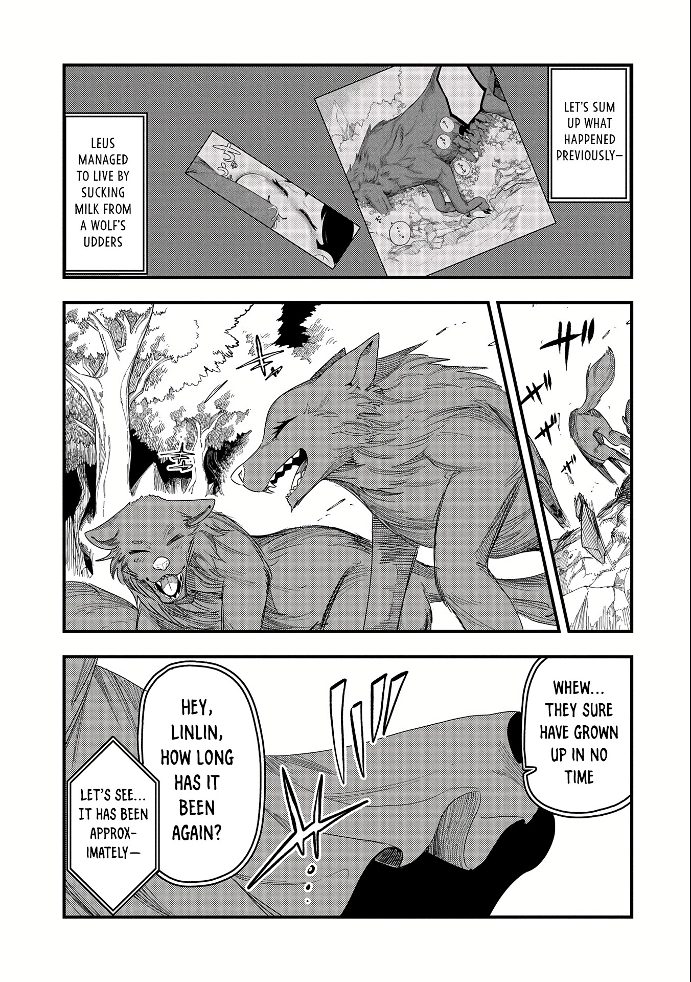 Halaman dari Umareta Chokugo ni Suterareta kedo, Zensei ga Taikensha datta node Yoyuu de Ikitemasu ~Saikyou Akachan Daibousou~ Chapter 3