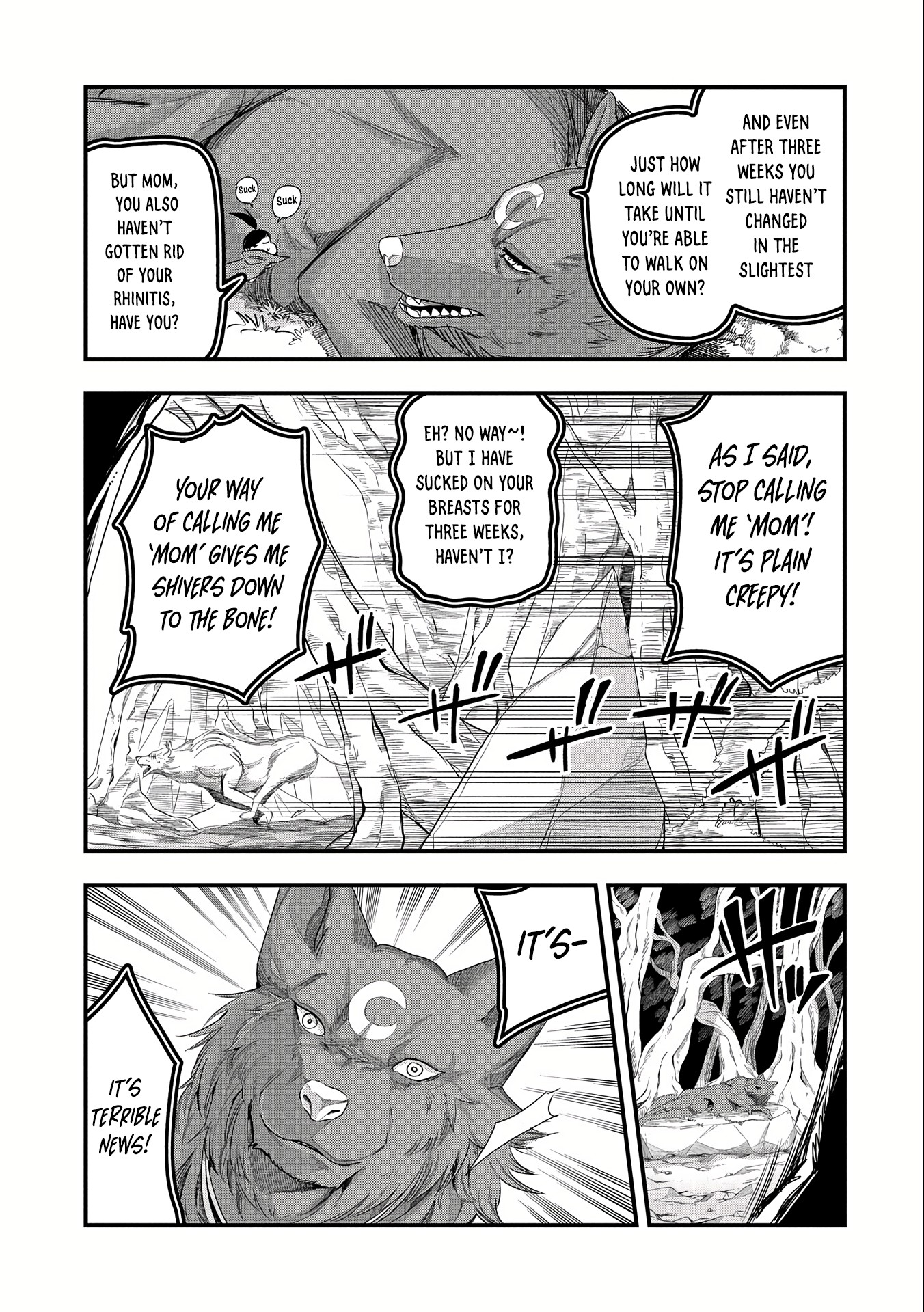 Halaman dari Umareta Chokugo ni Suterareta kedo, Zensei ga Taikensha datta node Yoyuu de Ikitemasu ~Saikyou Akachan Daibousou~ Chapter 3