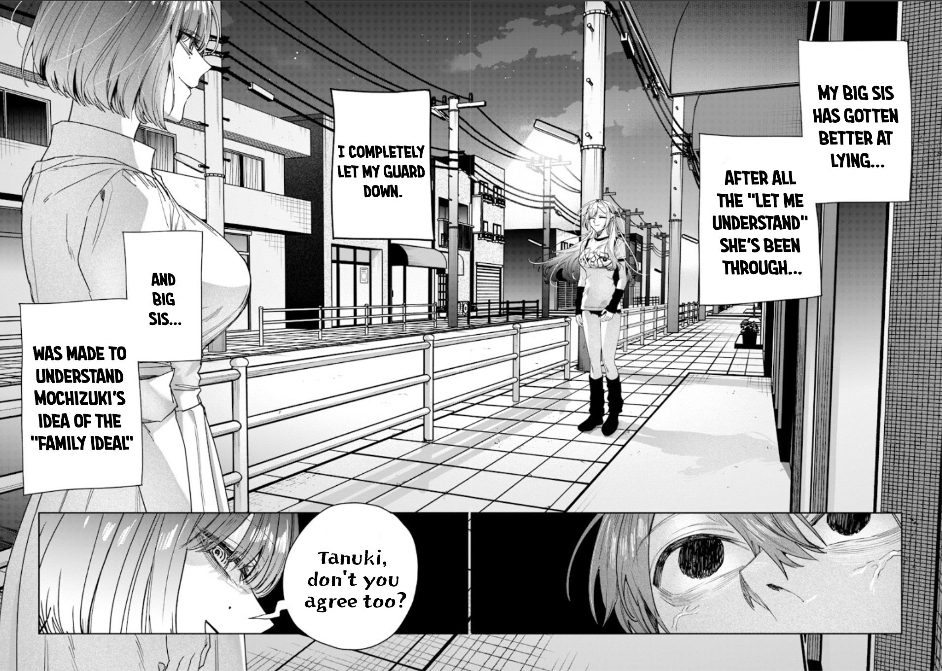 Halaman dari Namaiki na Gal Ane wo Wakaraseru Hanashi Chapter 49