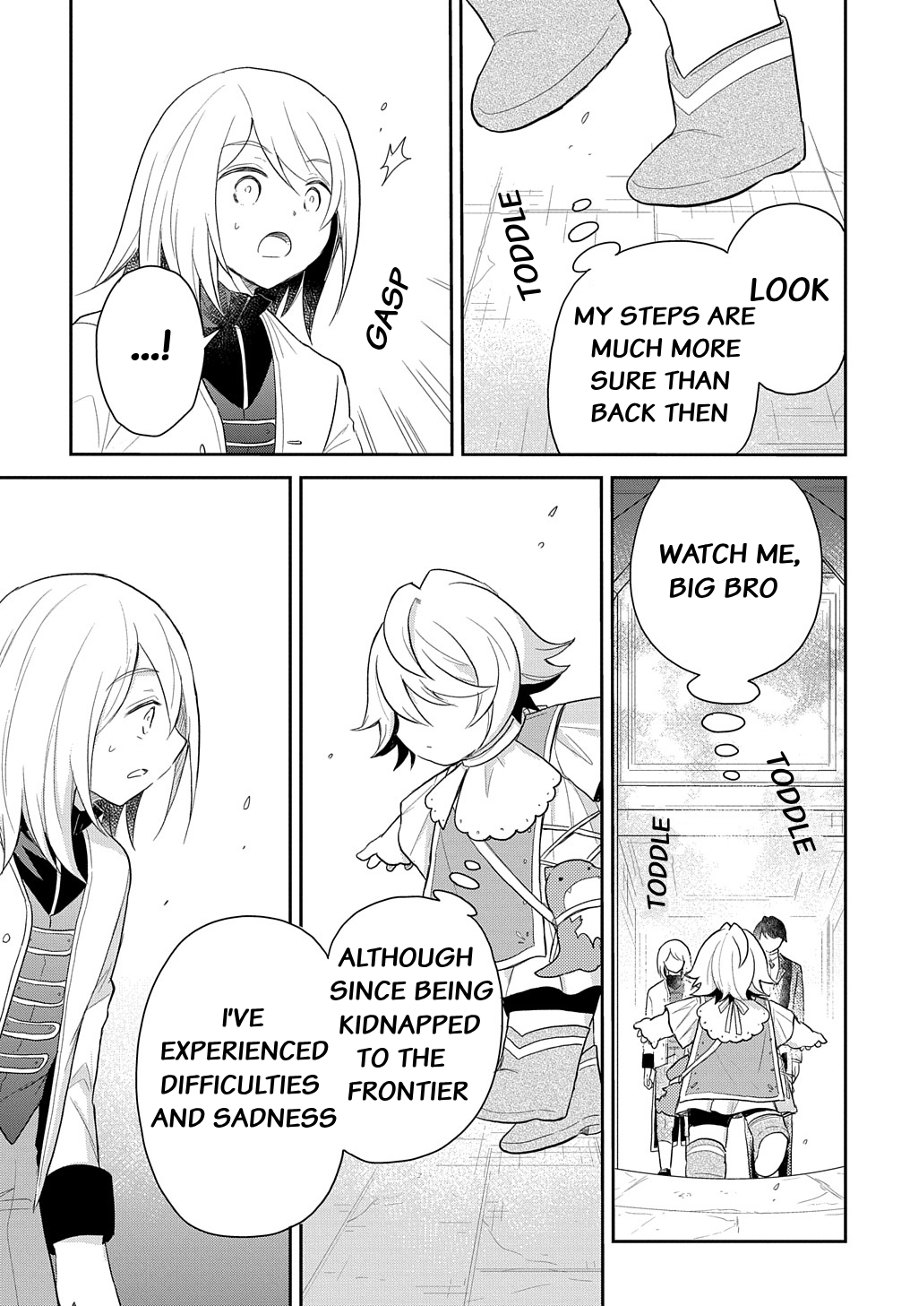 Halaman dari Tensei Youjo wa Akiramenai Chapter 39