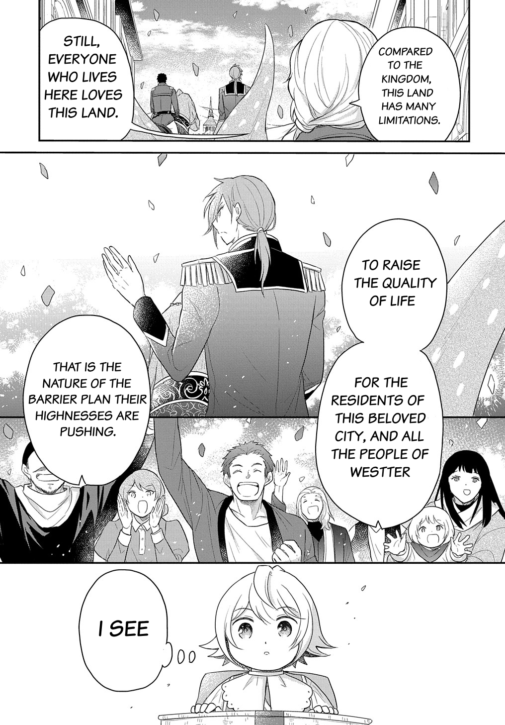 Halaman dari Tensei Youjo wa Akiramenai Chapter 39