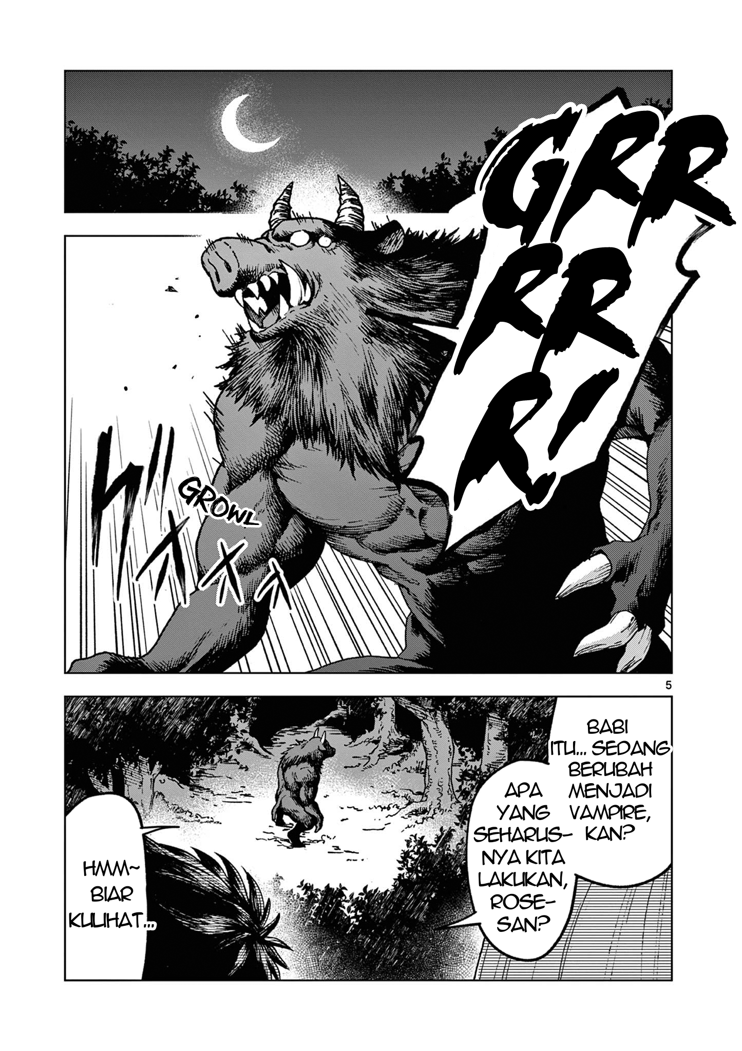 Raul to Kyuuketsuki Chapter 1 - halaman 5