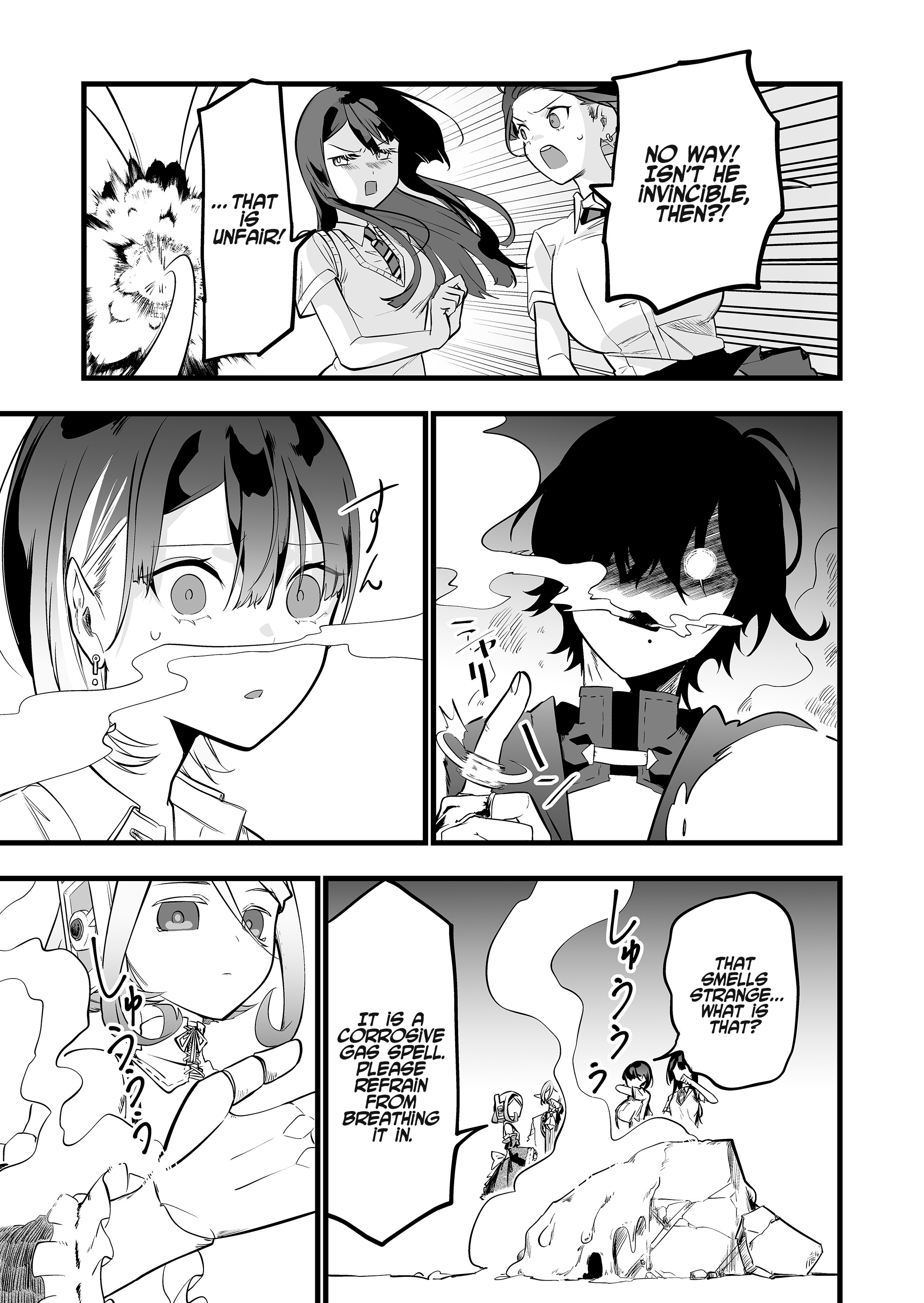 Halaman dari "Ano Toki Tasukete Itadaita Monster Musume desu." Isekai Ossan Kyoushi Totsuzen no Moteki ni Konwaku suru Chapter 40