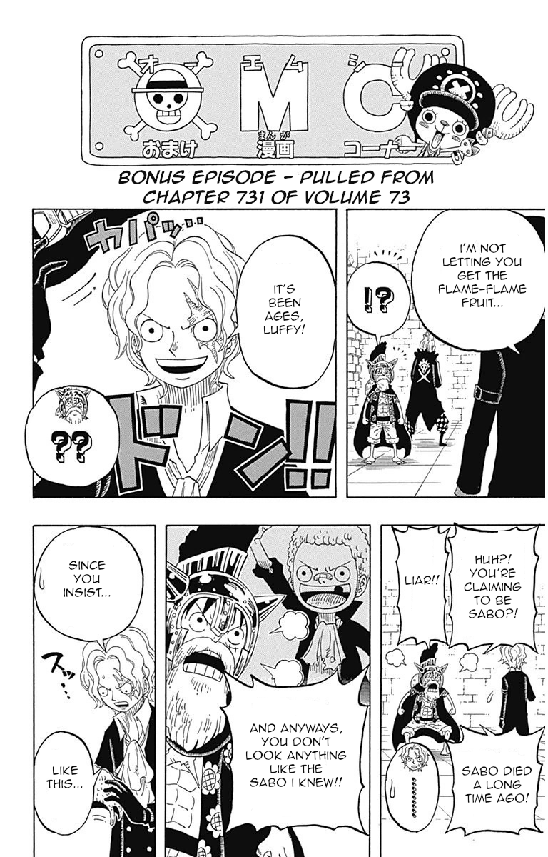 Halaman dari One Piece Party Chapter 3.1