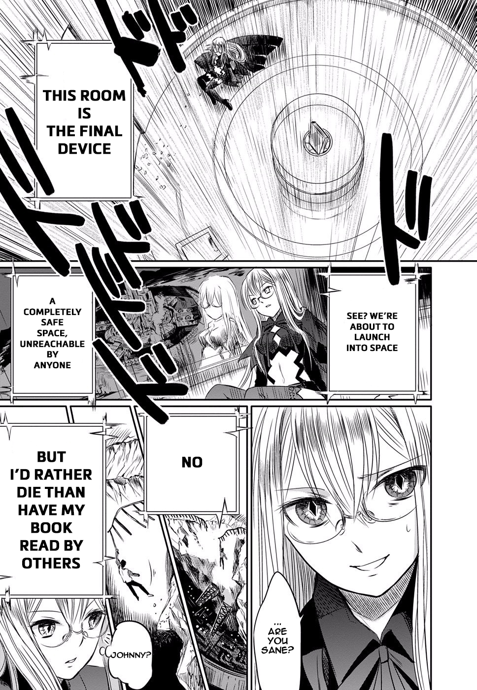 Halaman dari Read or Die - Rehabilitation Chapter 3