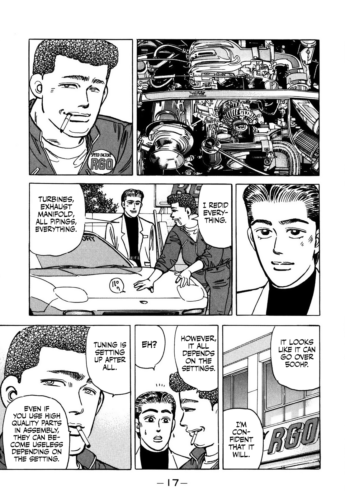 Halaman dari Wangan Midnight Chapter 69