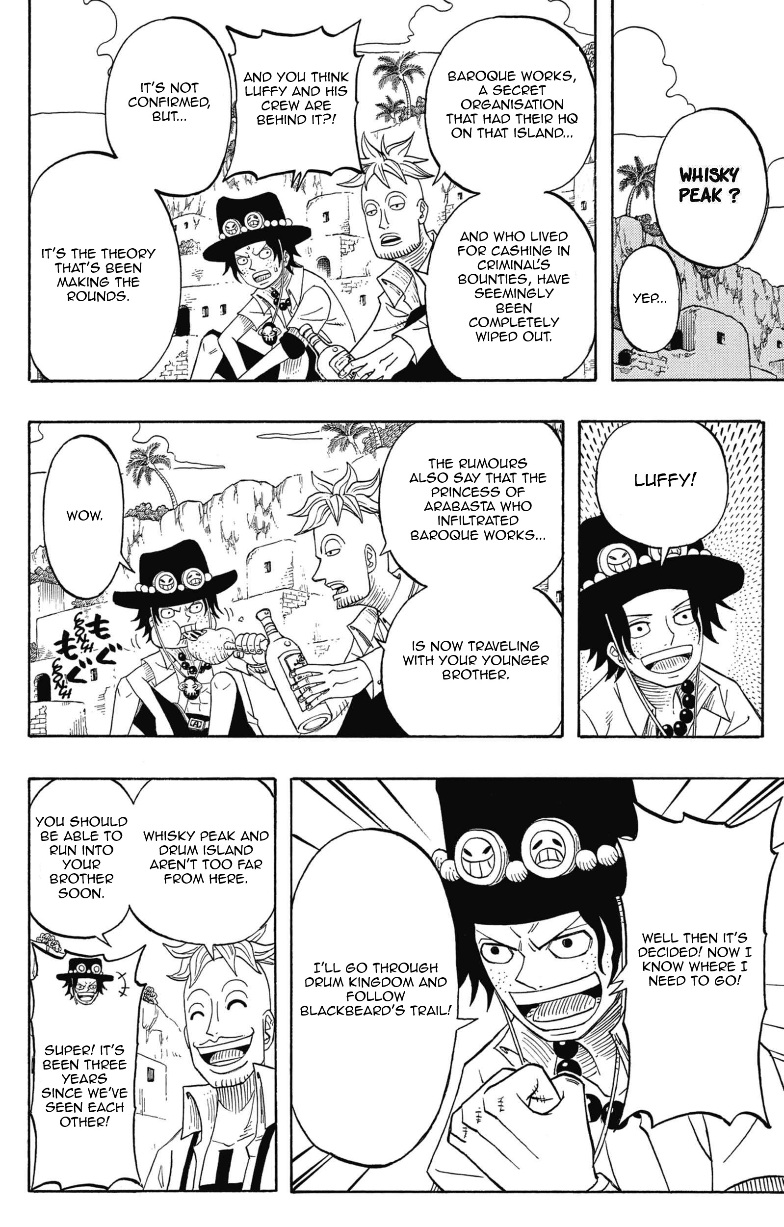 Halaman dari One Piece Party Chapter 8