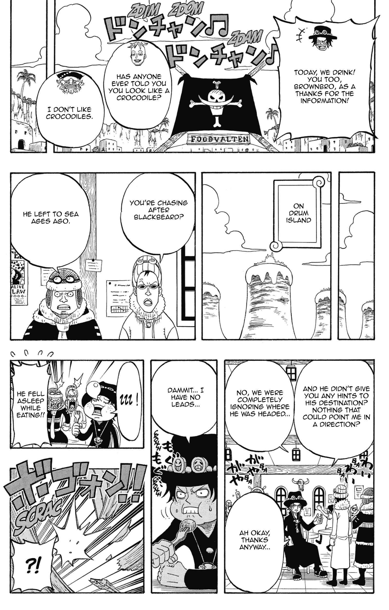 Halaman dari One Piece Party Chapter 8