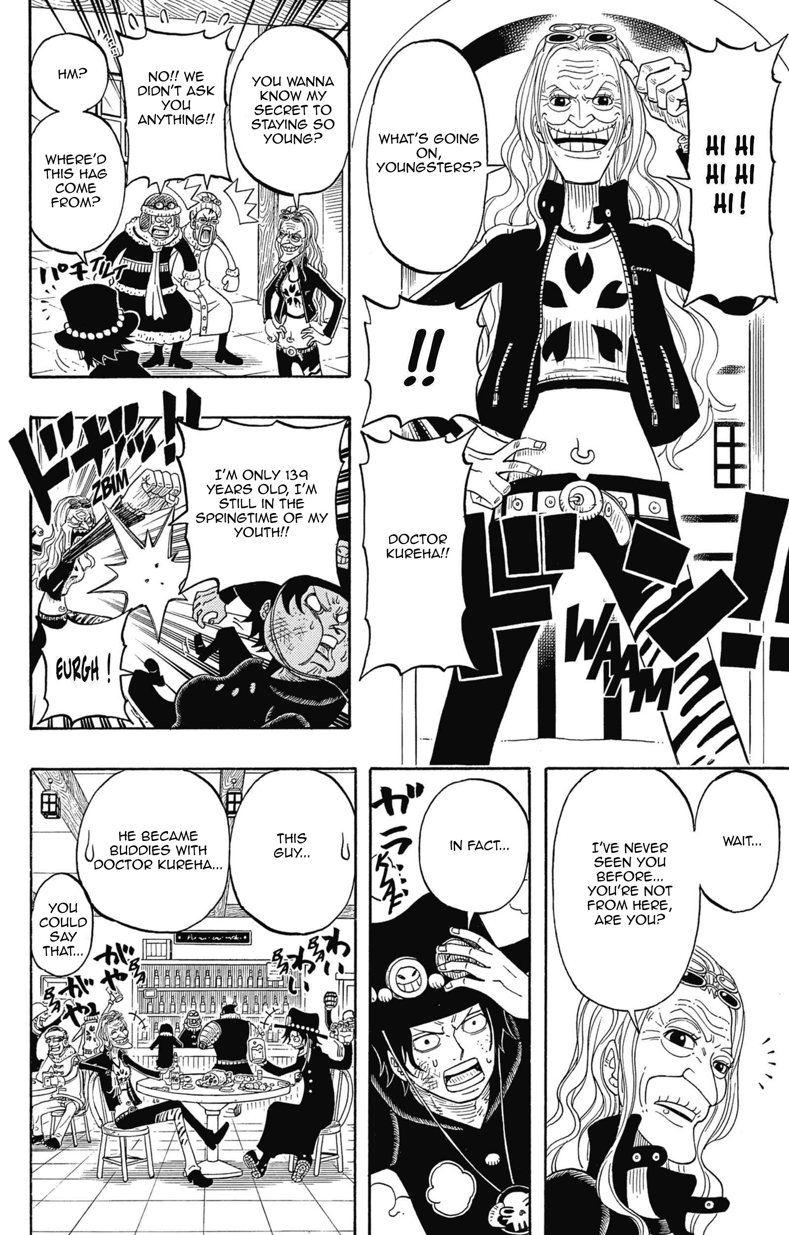 Halaman dari One Piece Party Chapter 8