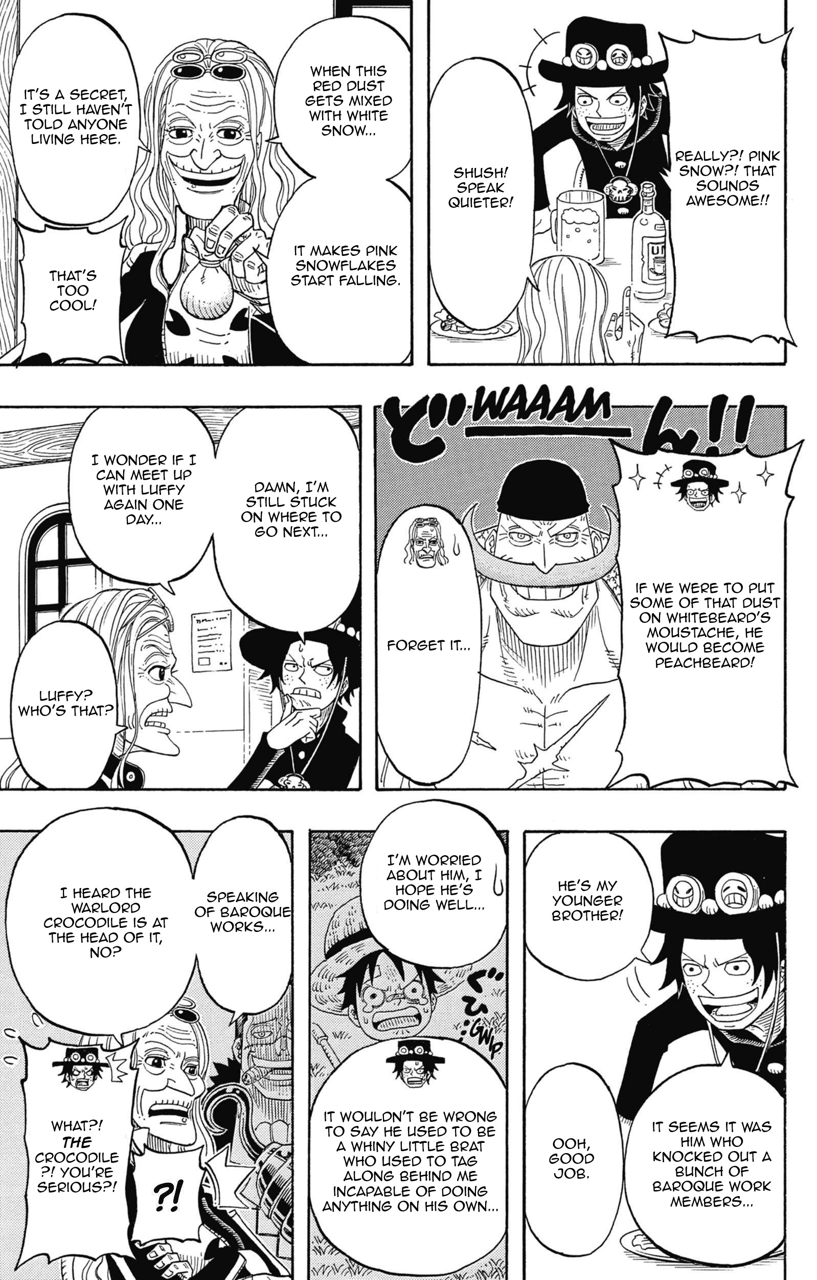 Halaman dari One Piece Party Chapter 8
