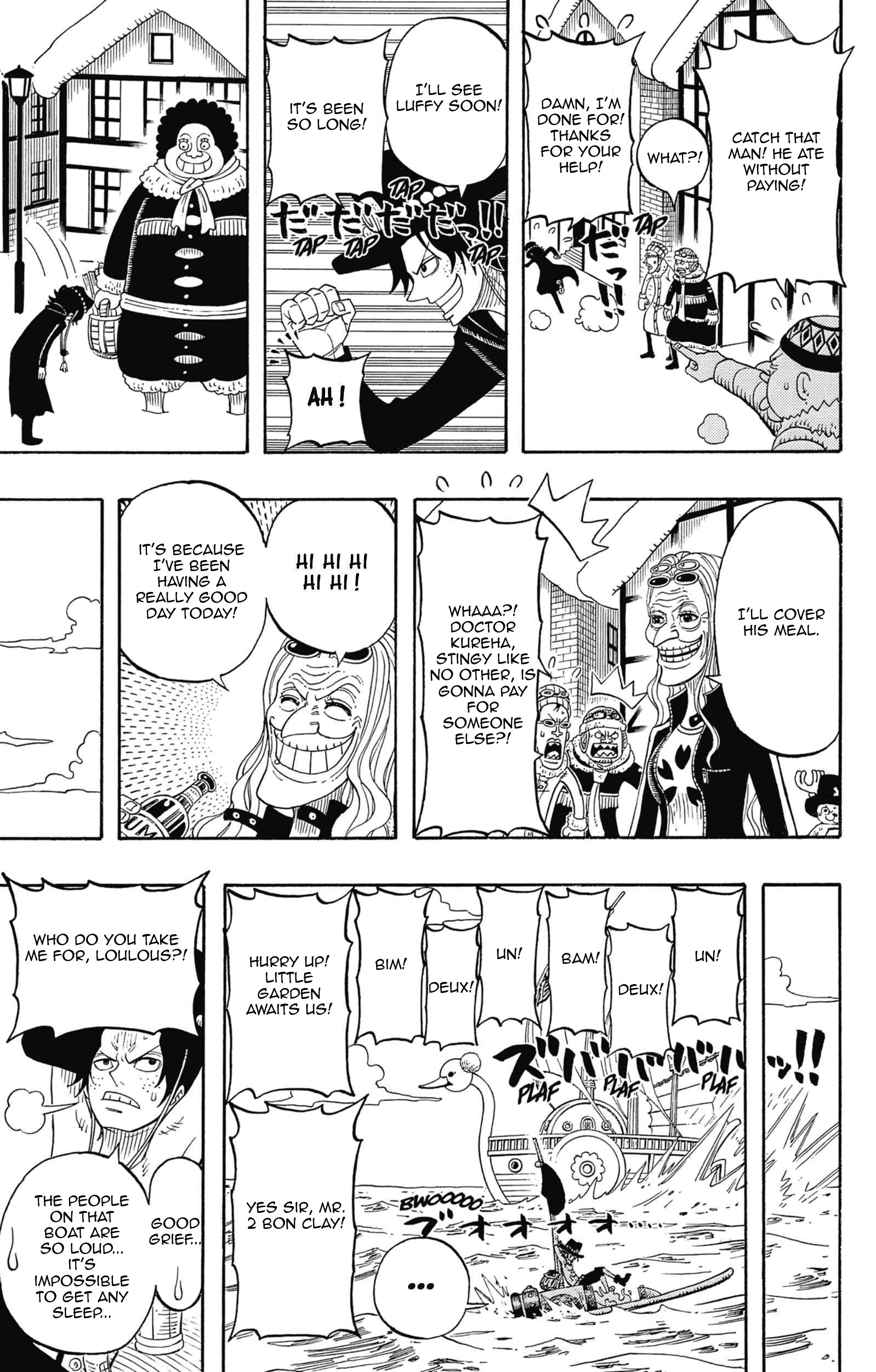 Halaman dari One Piece Party Chapter 8