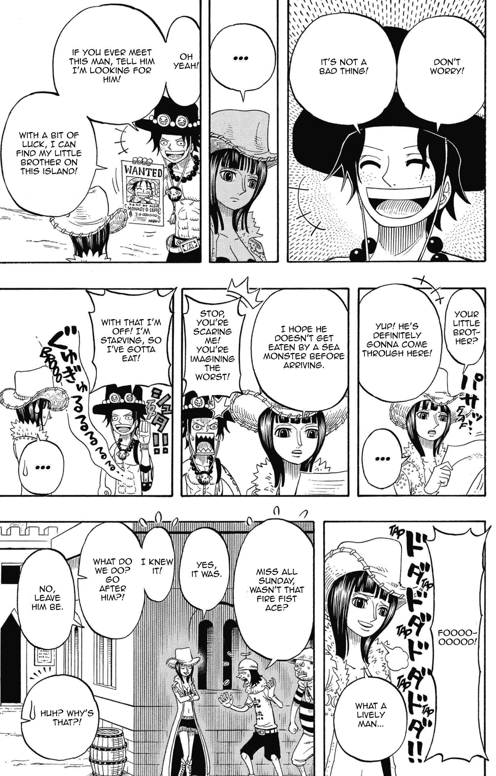 Halaman dari One Piece Party Chapter 8