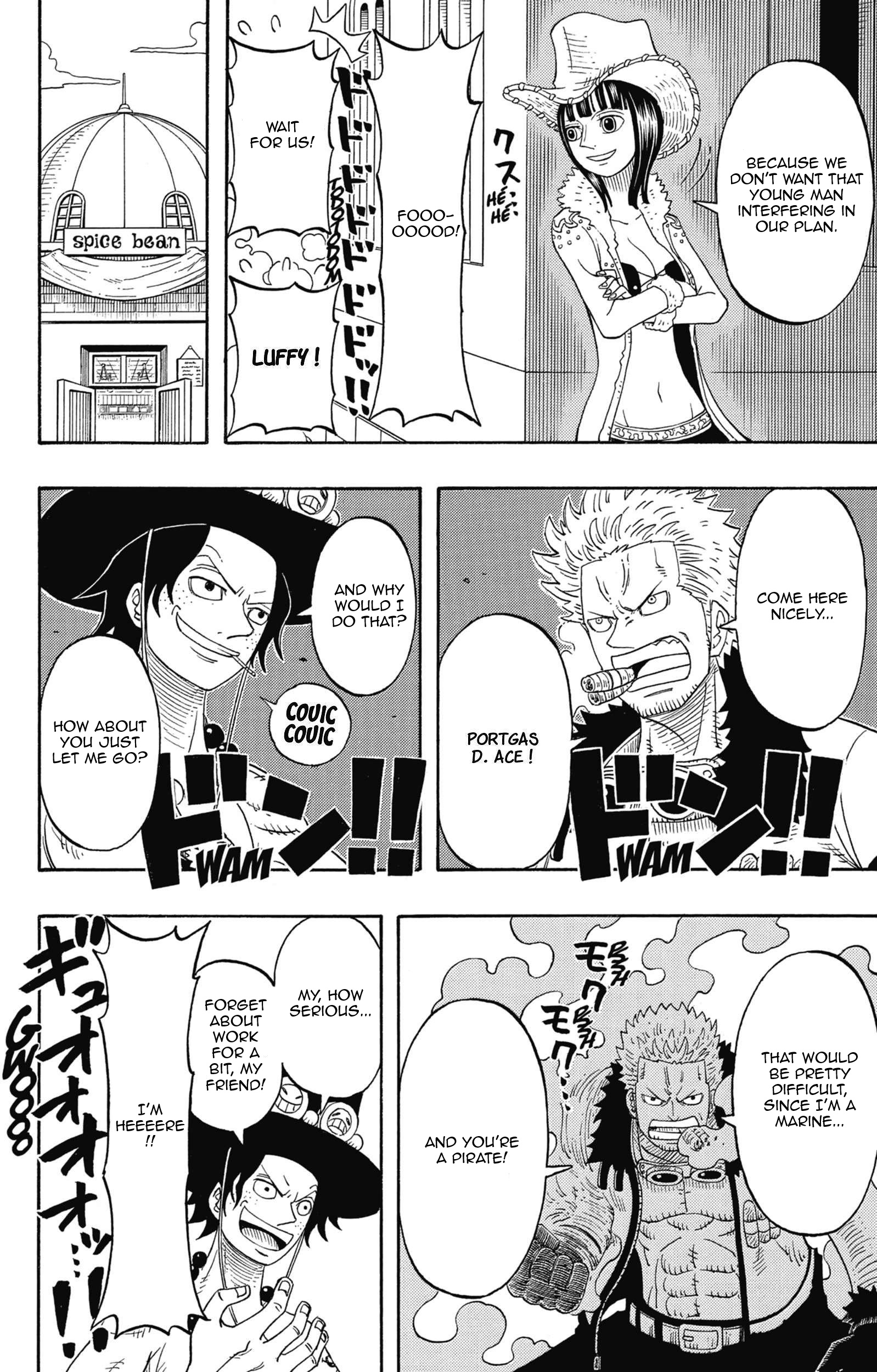 Halaman dari One Piece Party Chapter 8