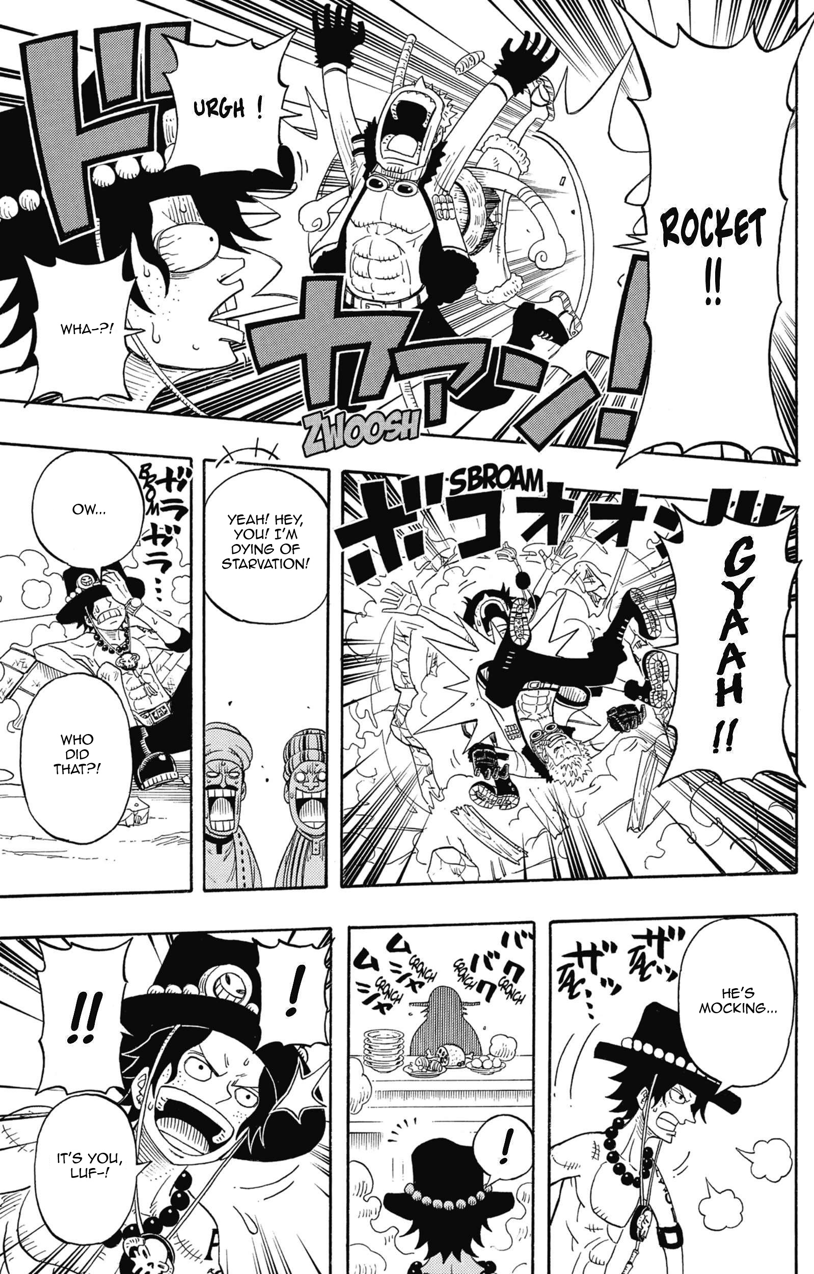 Halaman dari One Piece Party Chapter 8