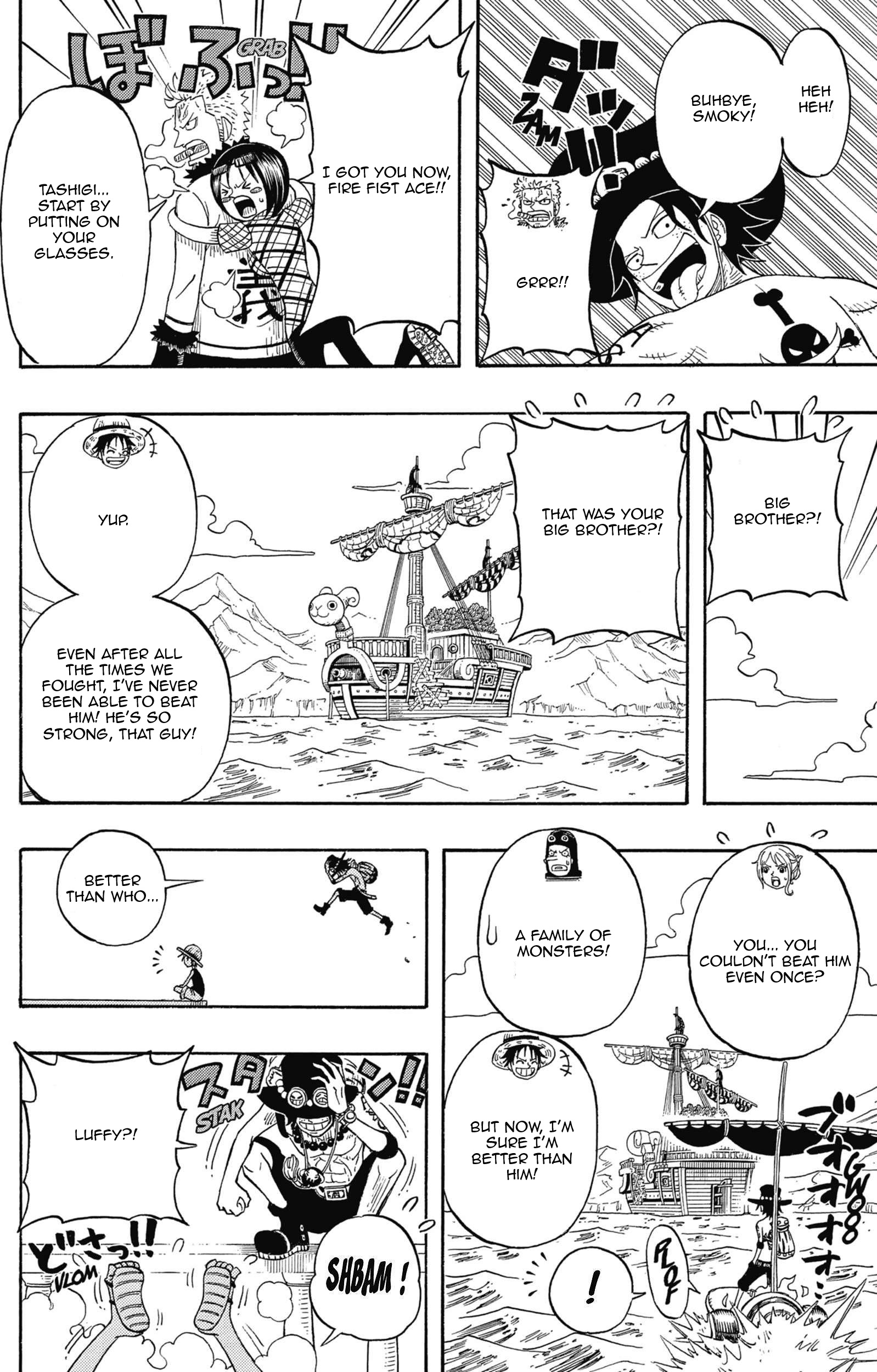 Halaman dari One Piece Party Chapter 8