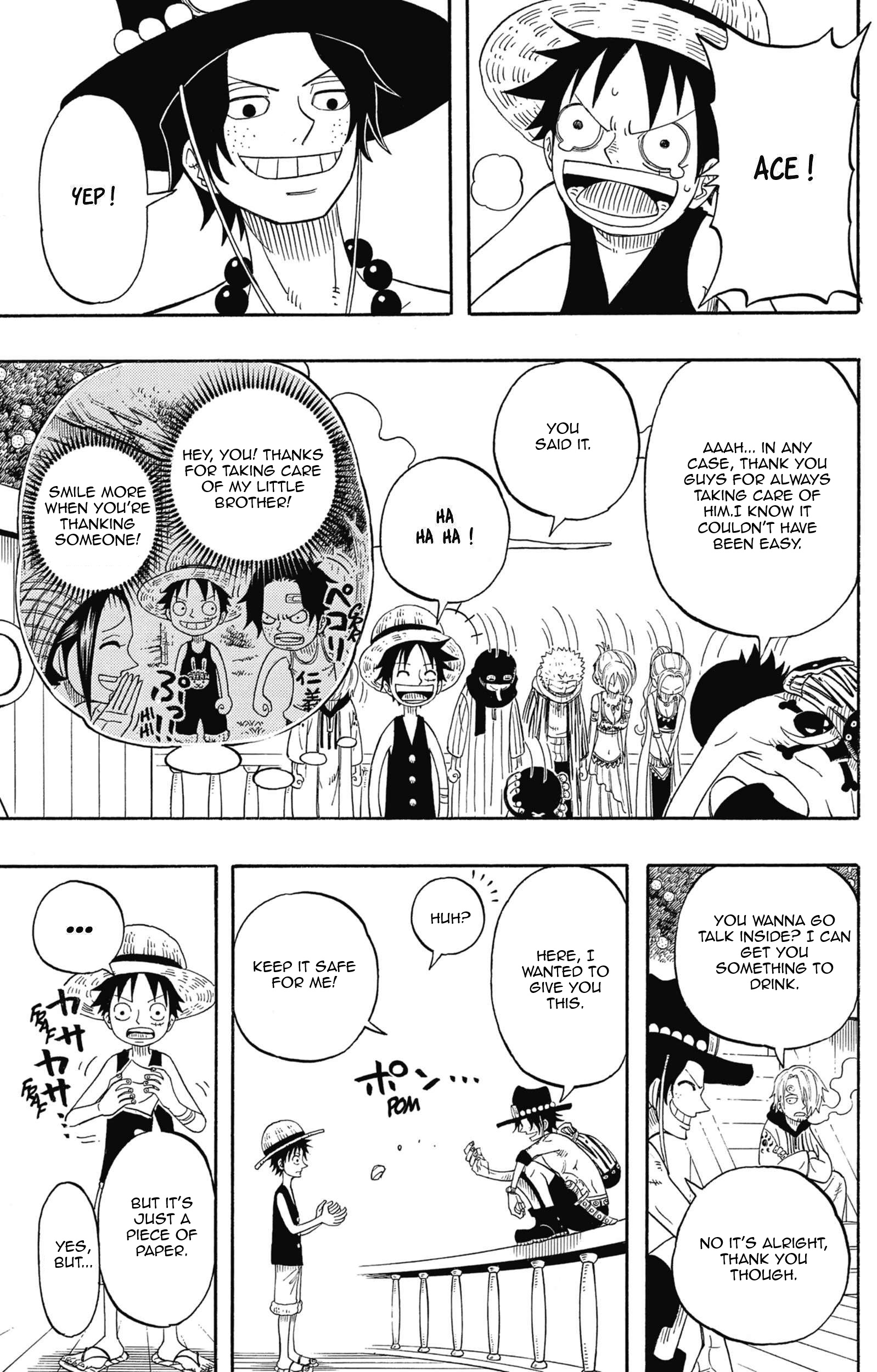 Halaman dari One Piece Party Chapter 8