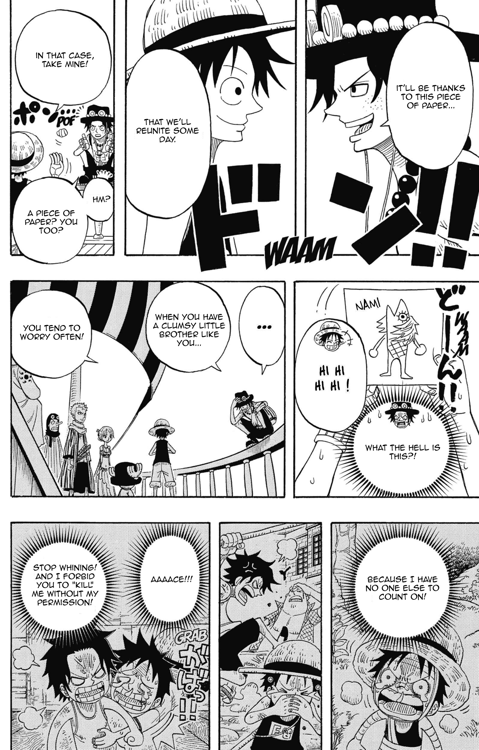 Halaman dari One Piece Party Chapter 8