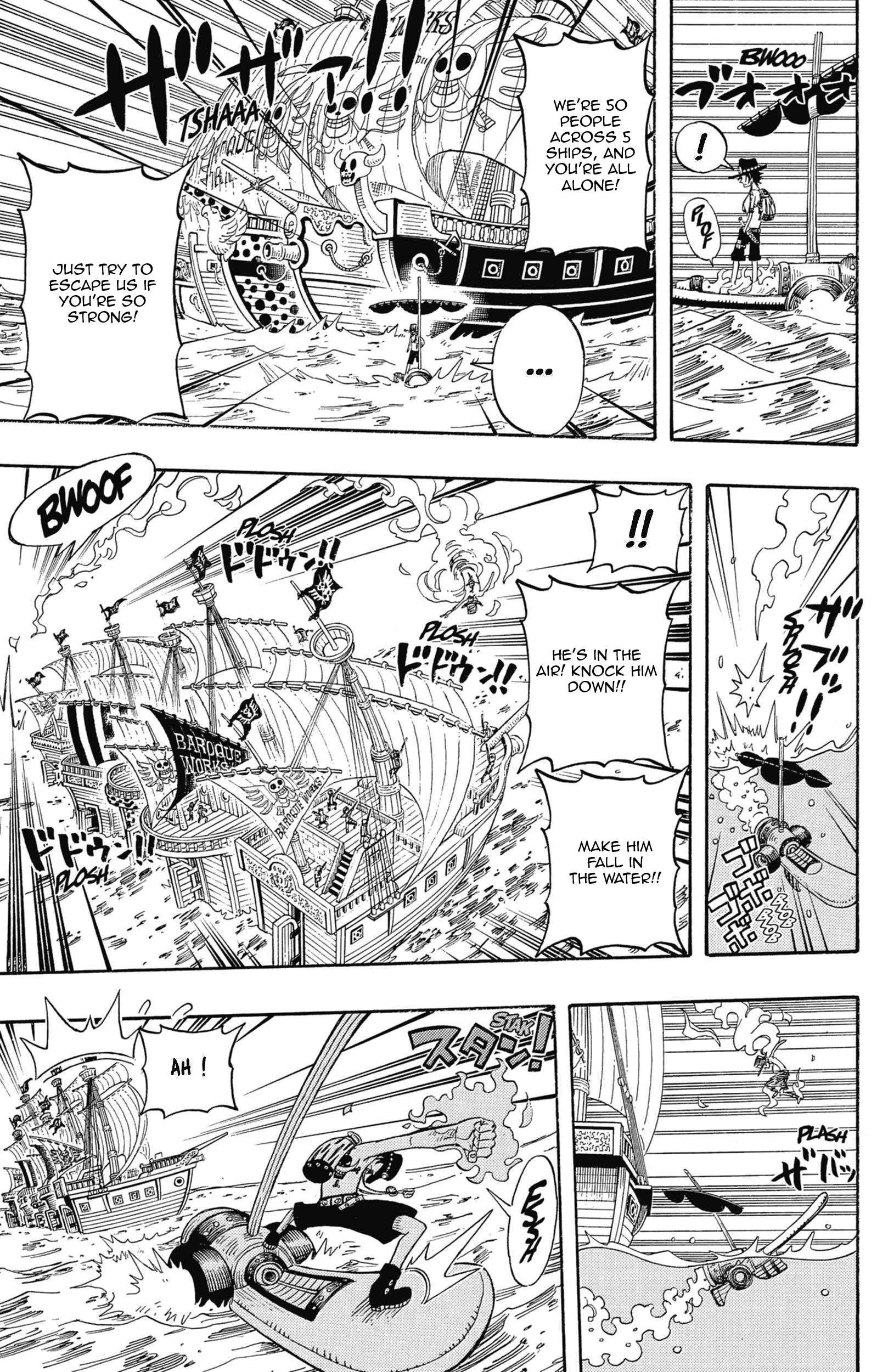 Halaman dari One Piece Party Chapter 8