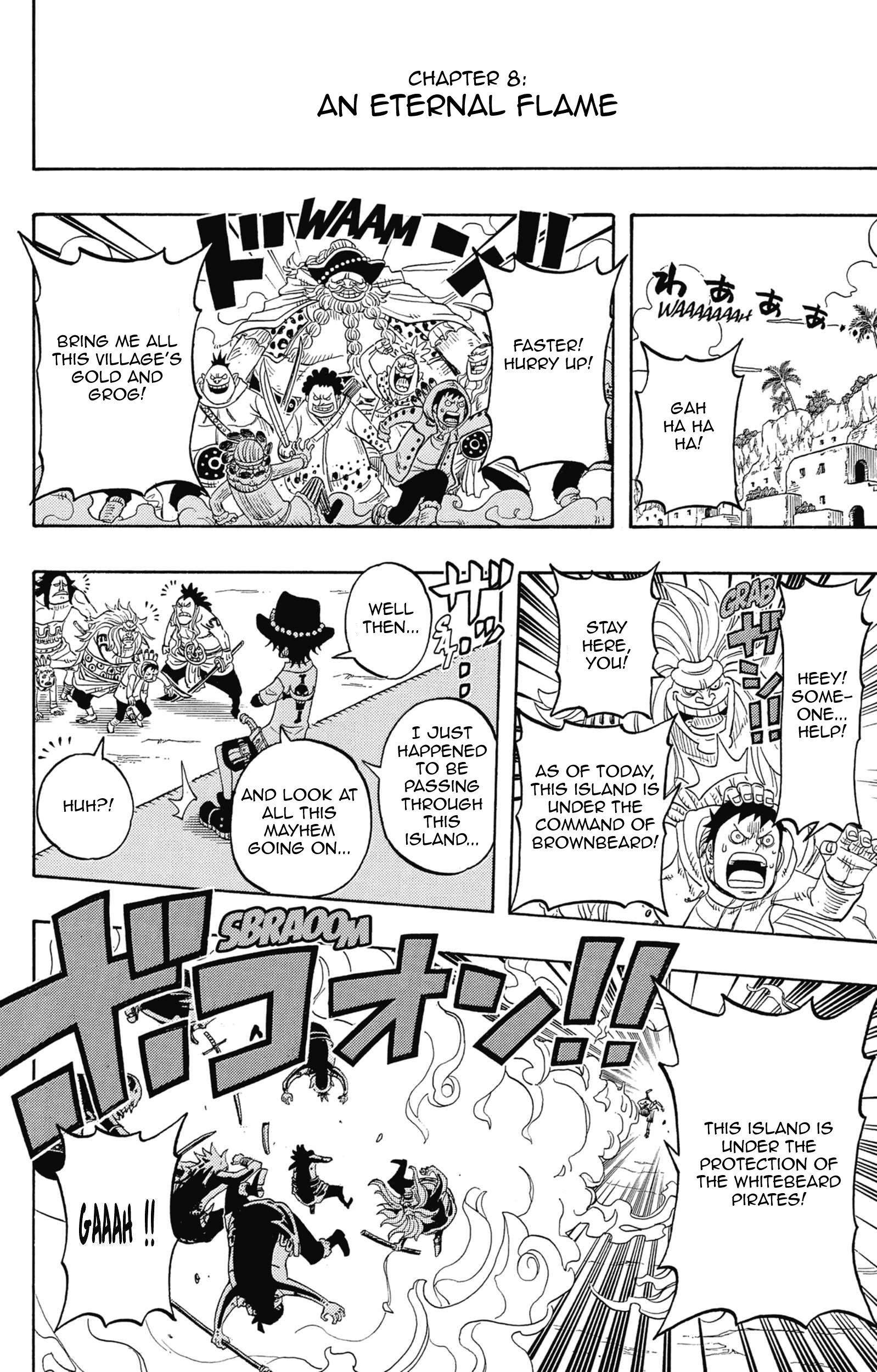 Halaman dari One Piece Party Chapter 8