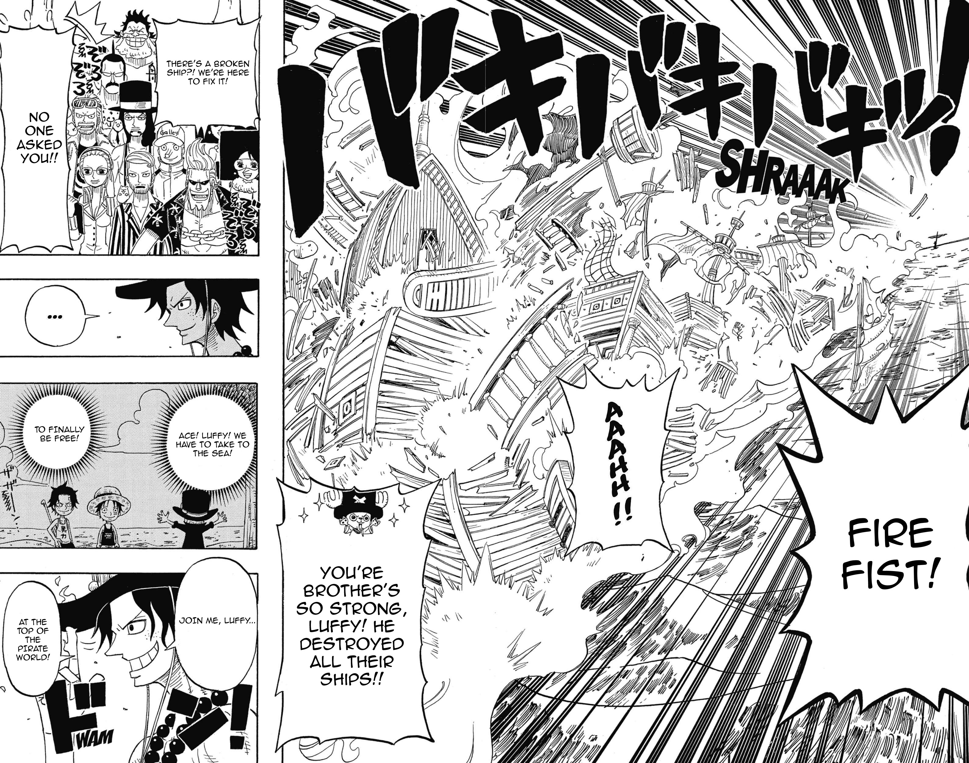 Halaman dari One Piece Party Chapter 8